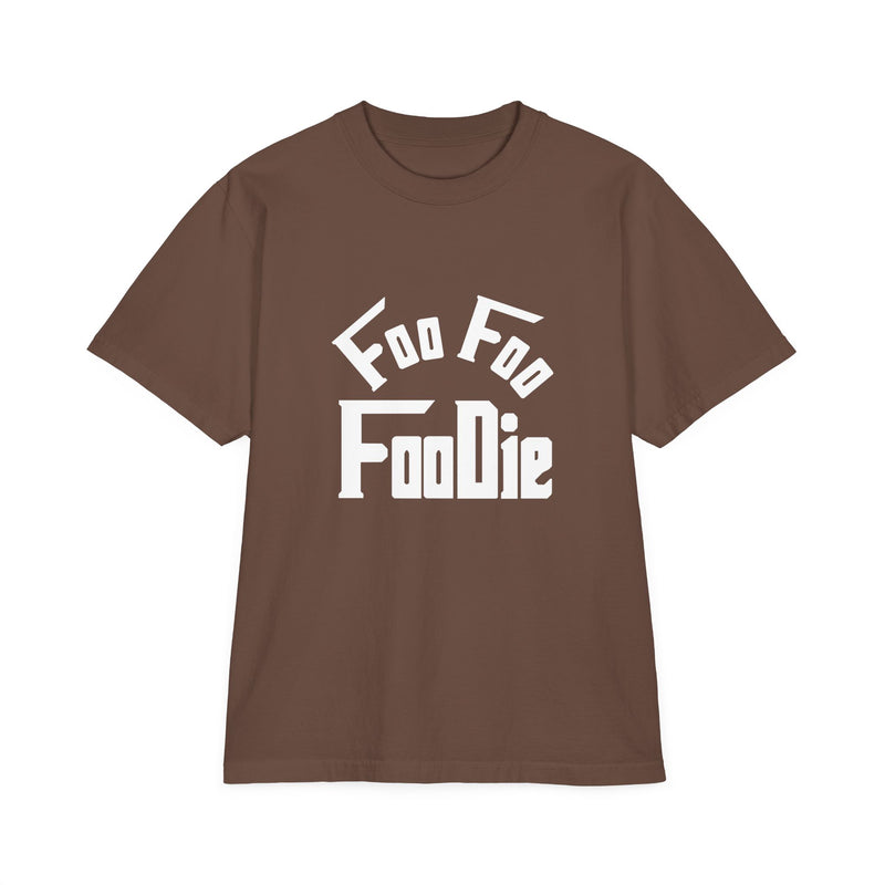 L.O.E.F Unisex FOO FOO FOODIE Tee Shirt (White)