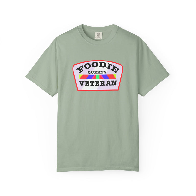 L.O.E.F Foodie Veteran QUEENS Unisex Tee Shirt (Soft Pink)