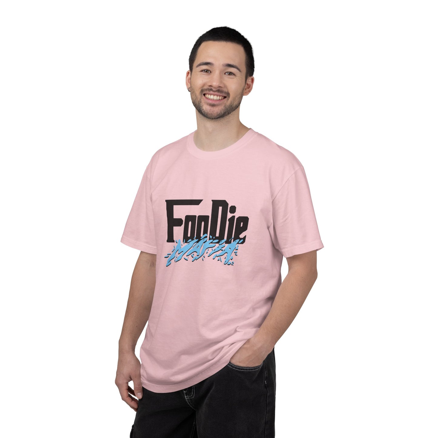 L.O.E.F Foodie Mafia Unisex Tee Shirt (Baby Blue)