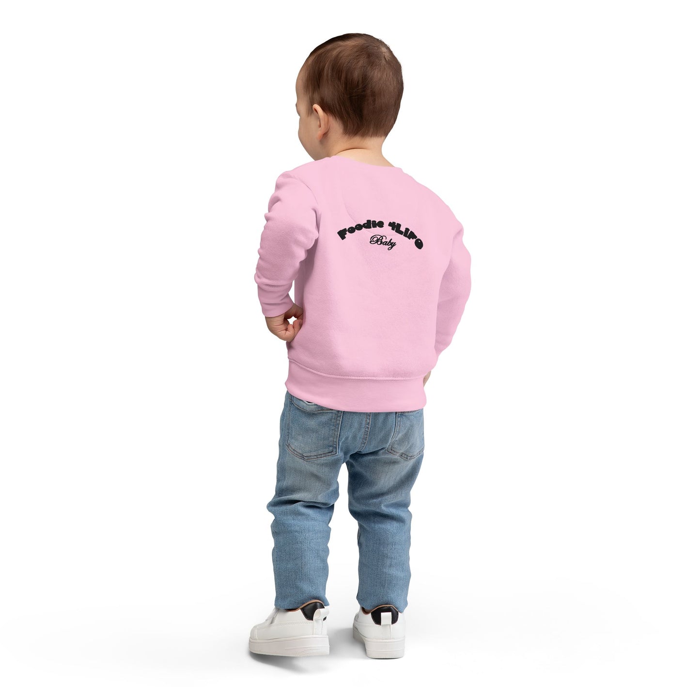 L.O.E.F Foodie 4Life Baby Sweatshirt  (Black)