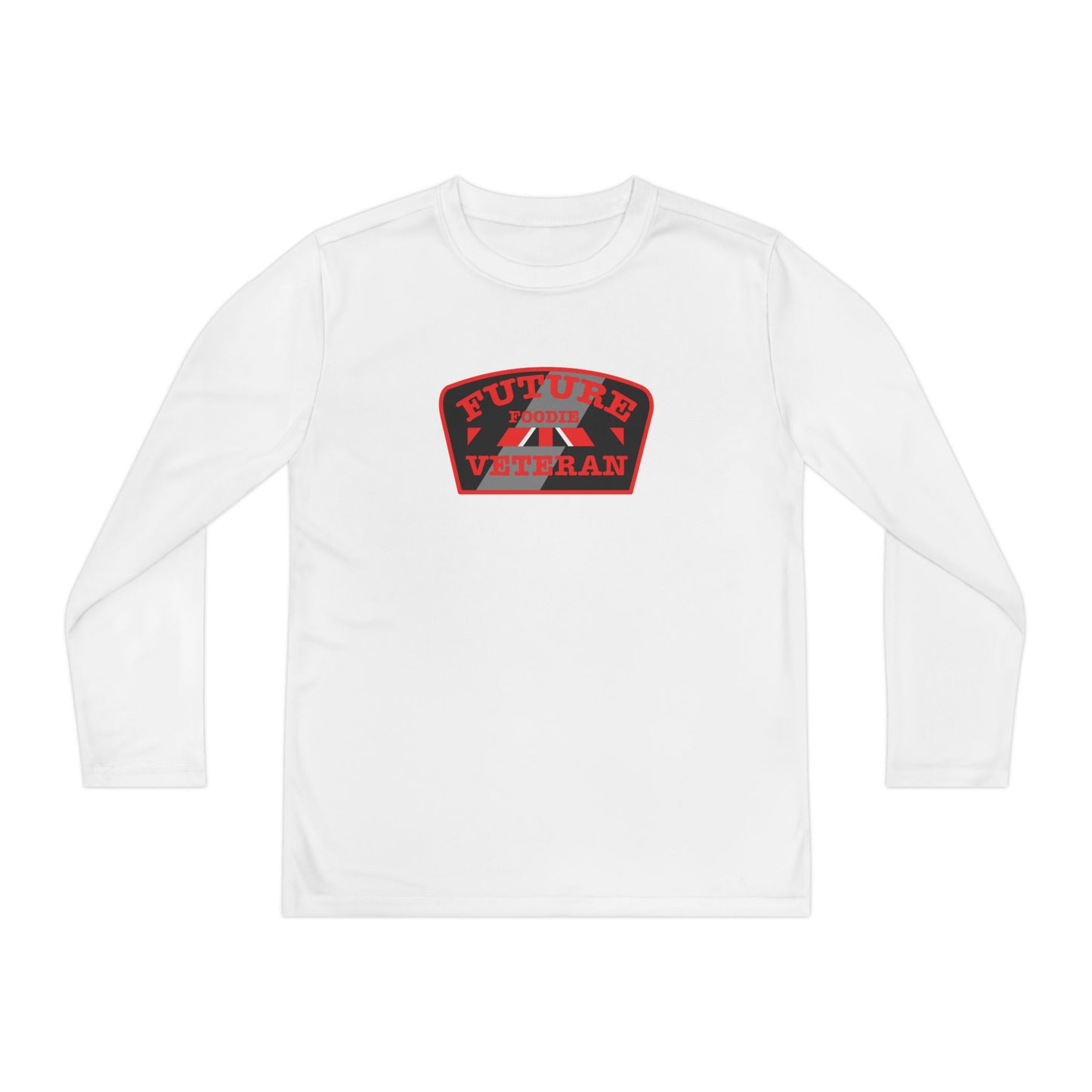 L.O.E.F Future Foodie Veteran Youth Long Sleeve Tee (Red)