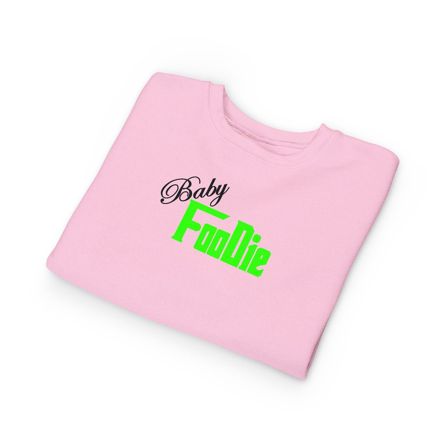 L.O.E.F Baby Foodie Toddler Sweatshirt (Neon Green)