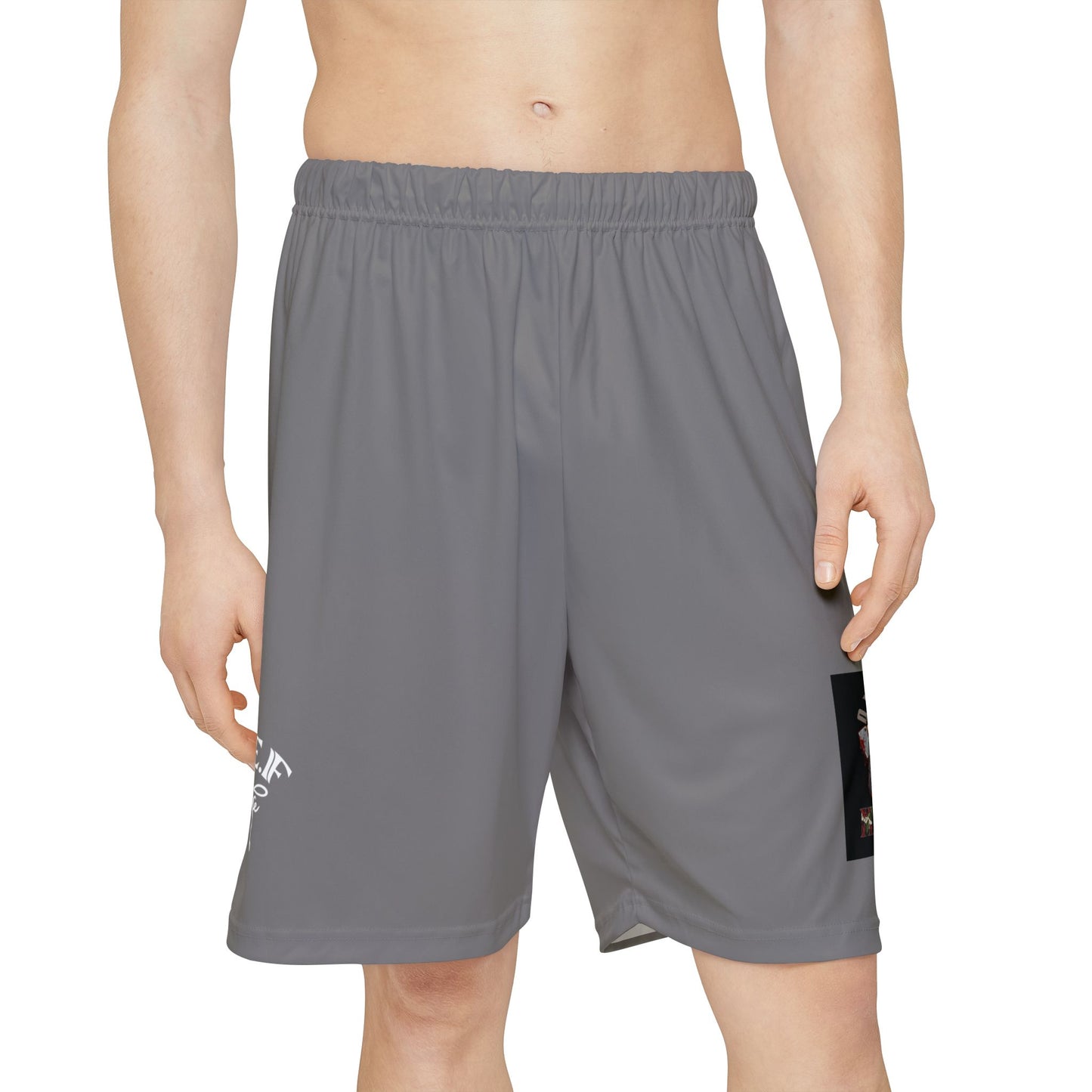 L.O.E.F Oxtail Mafia Men Athletic Shorts