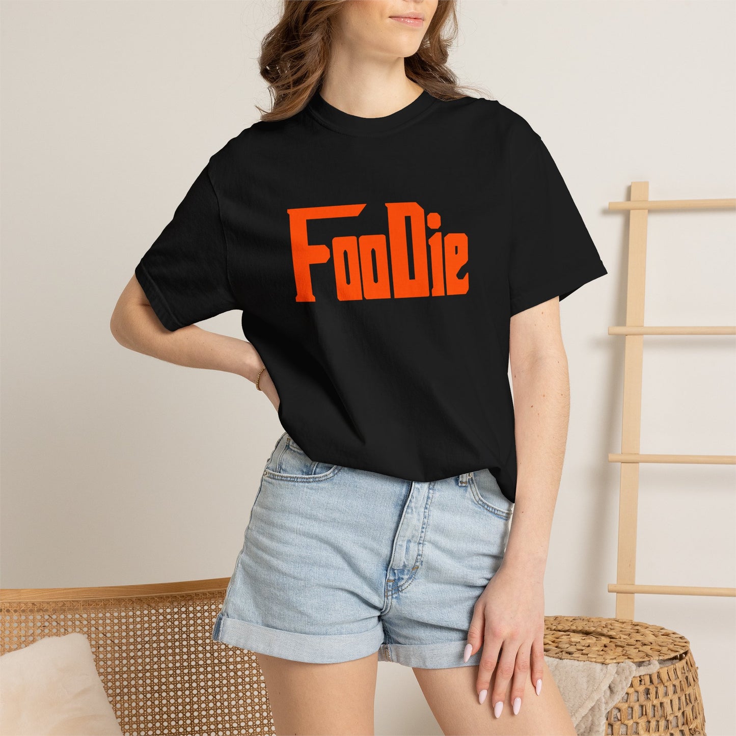 L.O.E.F Foodie Unisex Tee Shirt (Orange)