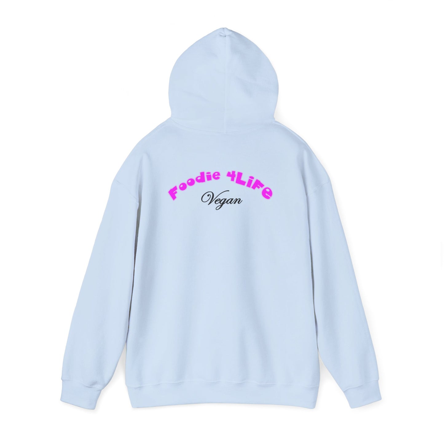 L.O.E.F Foodie 4Life Vegan Hoodie (Fuchsia)
