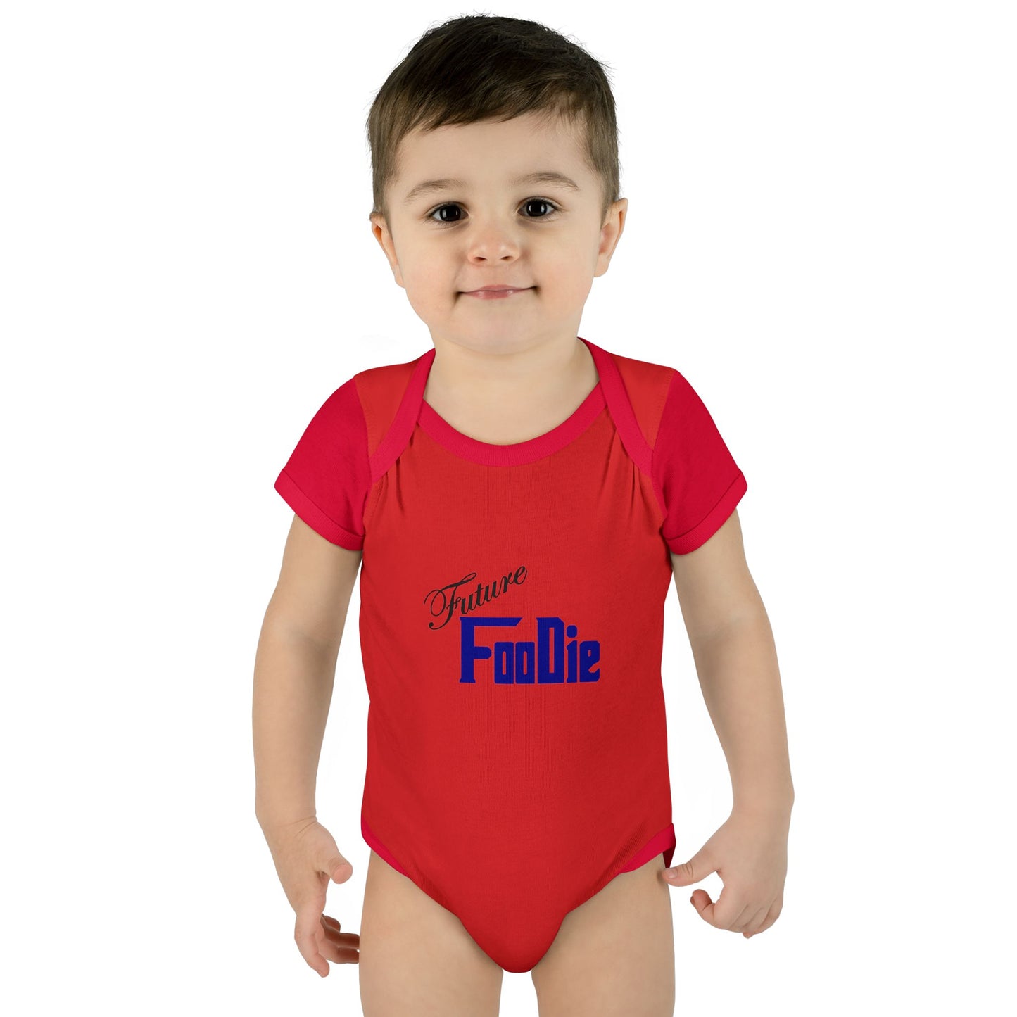 L.O.E.F Future Foodie Toddler Bodysuit (Dark Blue)