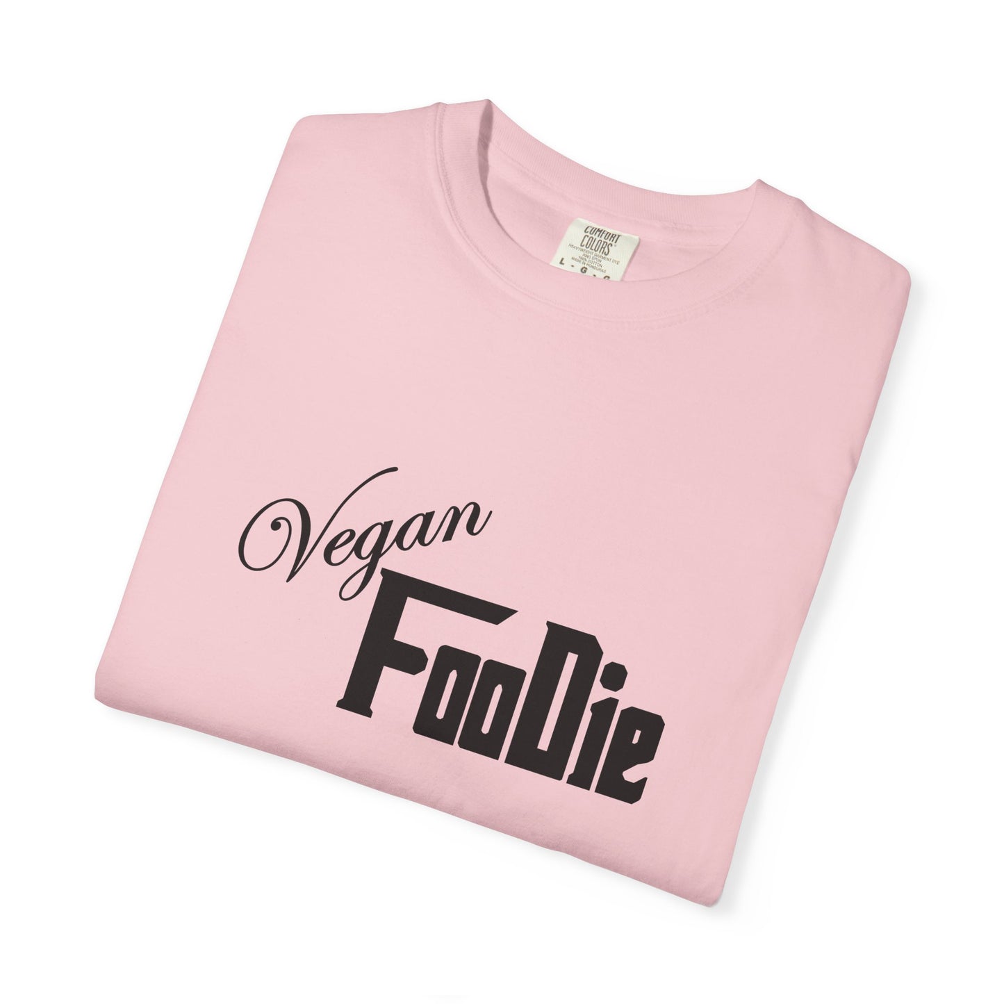 L.O.E.F Unisex Vegan Foodie Tee Shirt (Black)