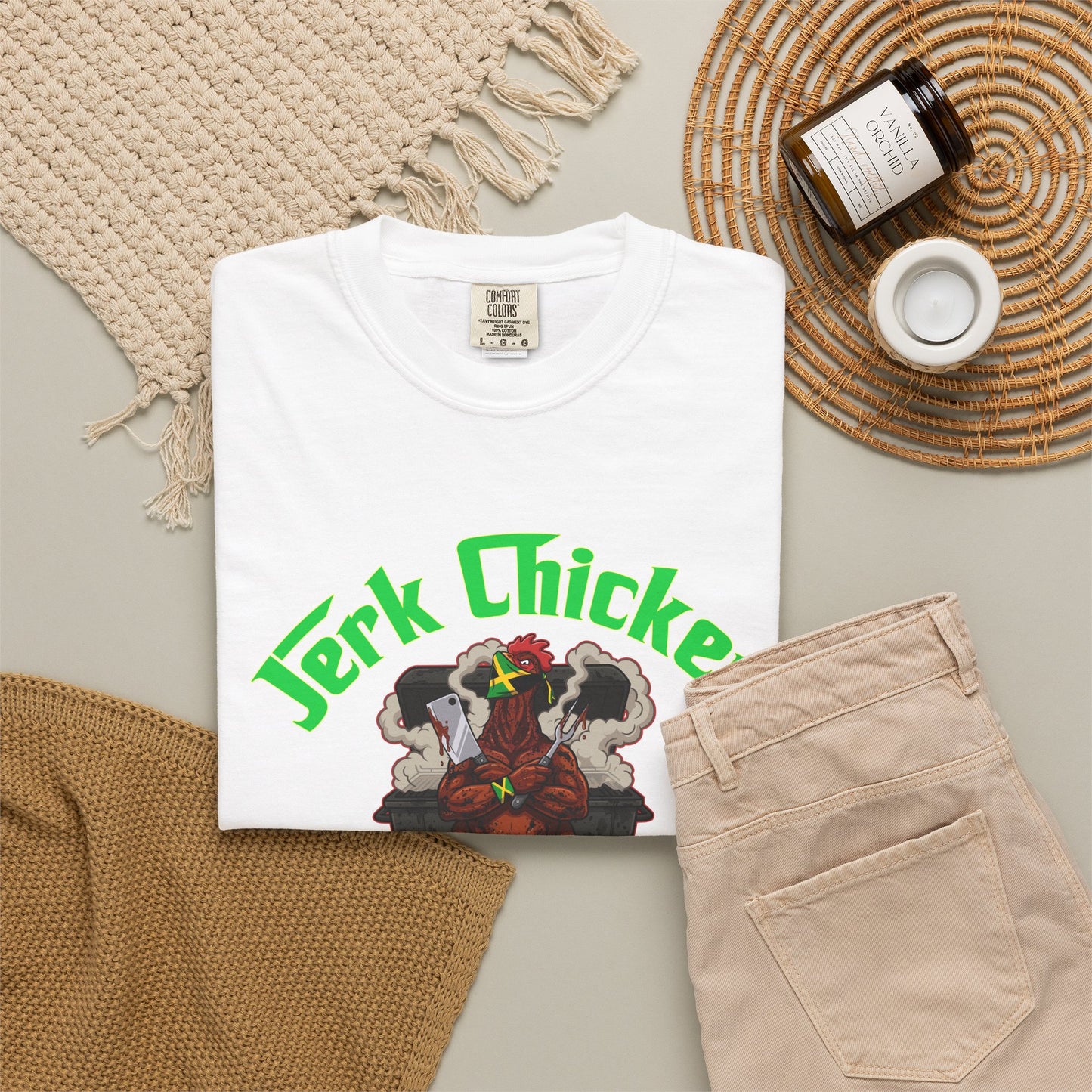 L.O.E.F Jerk Chicken Mafia Unisex Tee Shirt