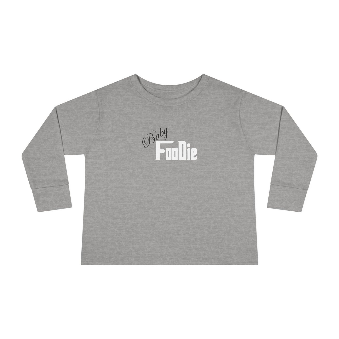 L.O.E.F Future Foodie Toddler Long Sleeve Tee (White)