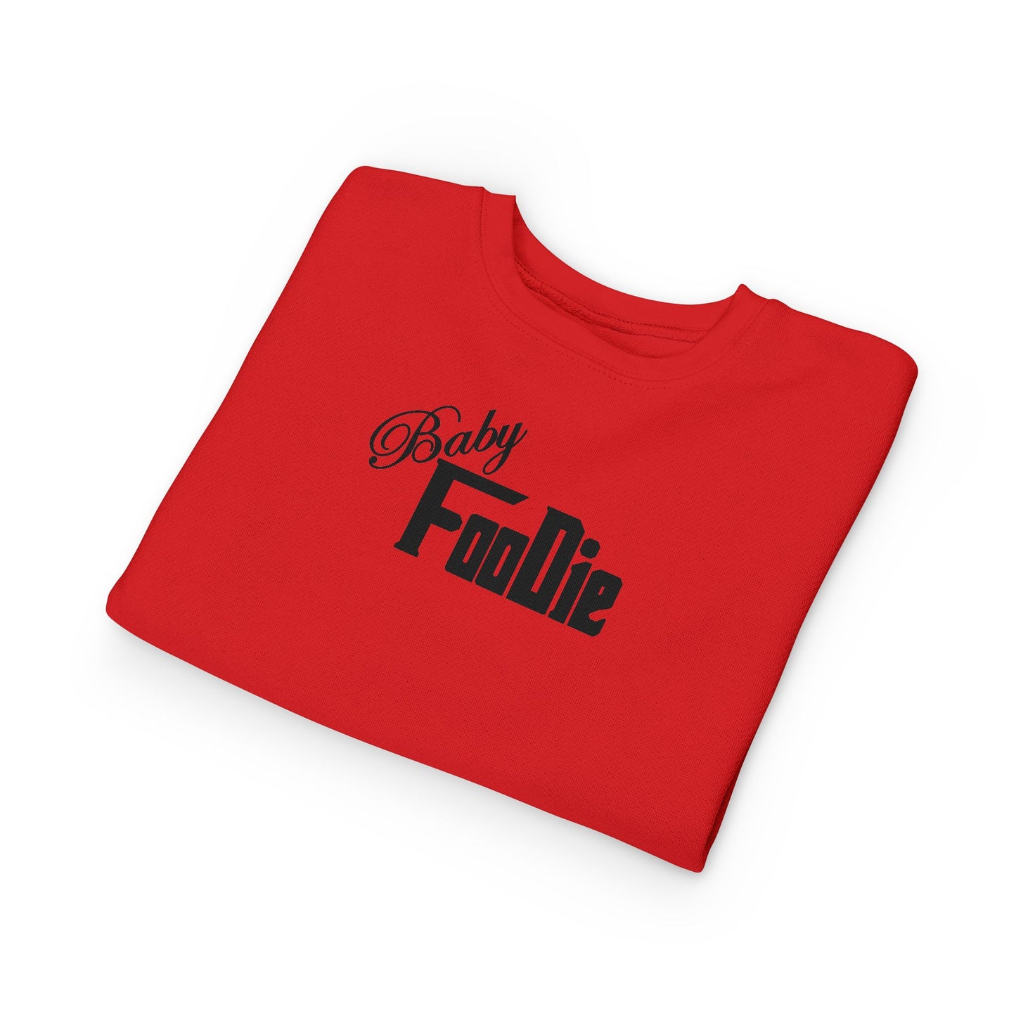 L.O.E.F Baby Foodie Toddler Sweatshirt (Black)
