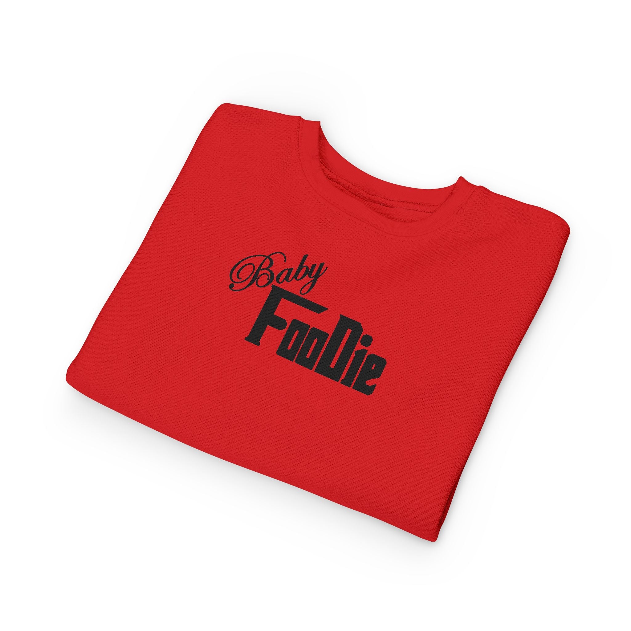 L.O.E.F Baby Foodie Toddler Sweatshirt (Black)