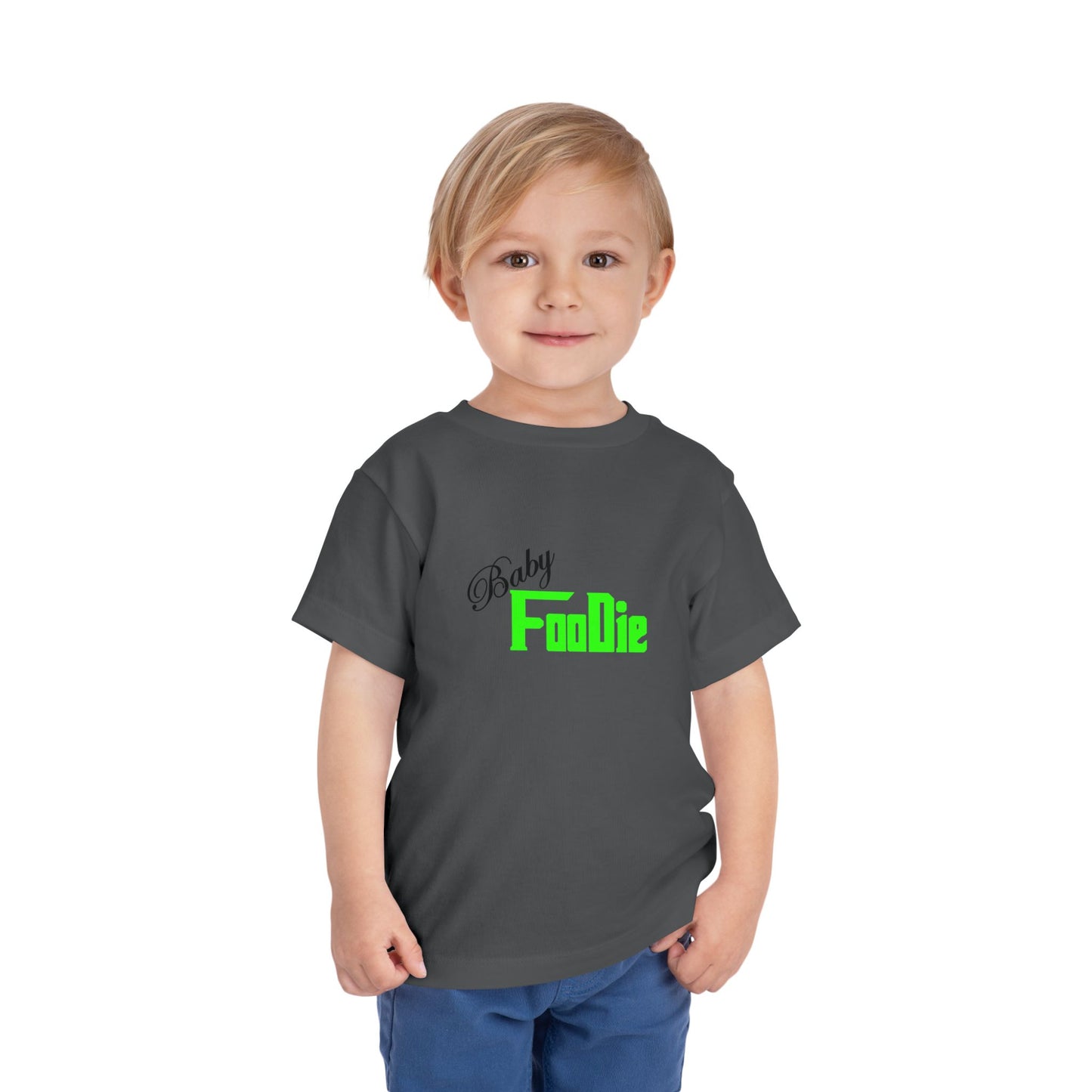 L.O.E.F Baby Foodie Toodler Tee Shirt (Neon Green)