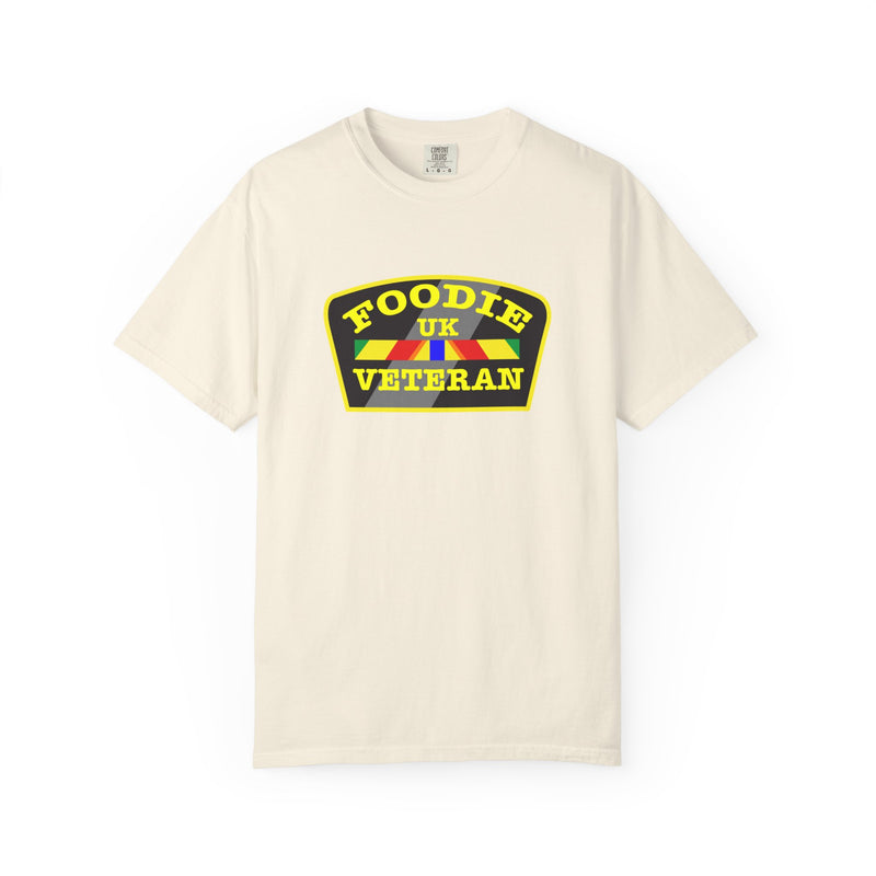 L.O.E.F Foodie Veteran UK Unisex Tee Shirt (Yellow)