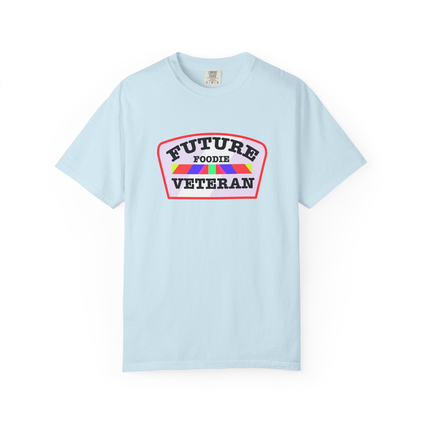 L.O.E.F Future Foodie Veteran Unisex Tee Shirt (Soft Pink)