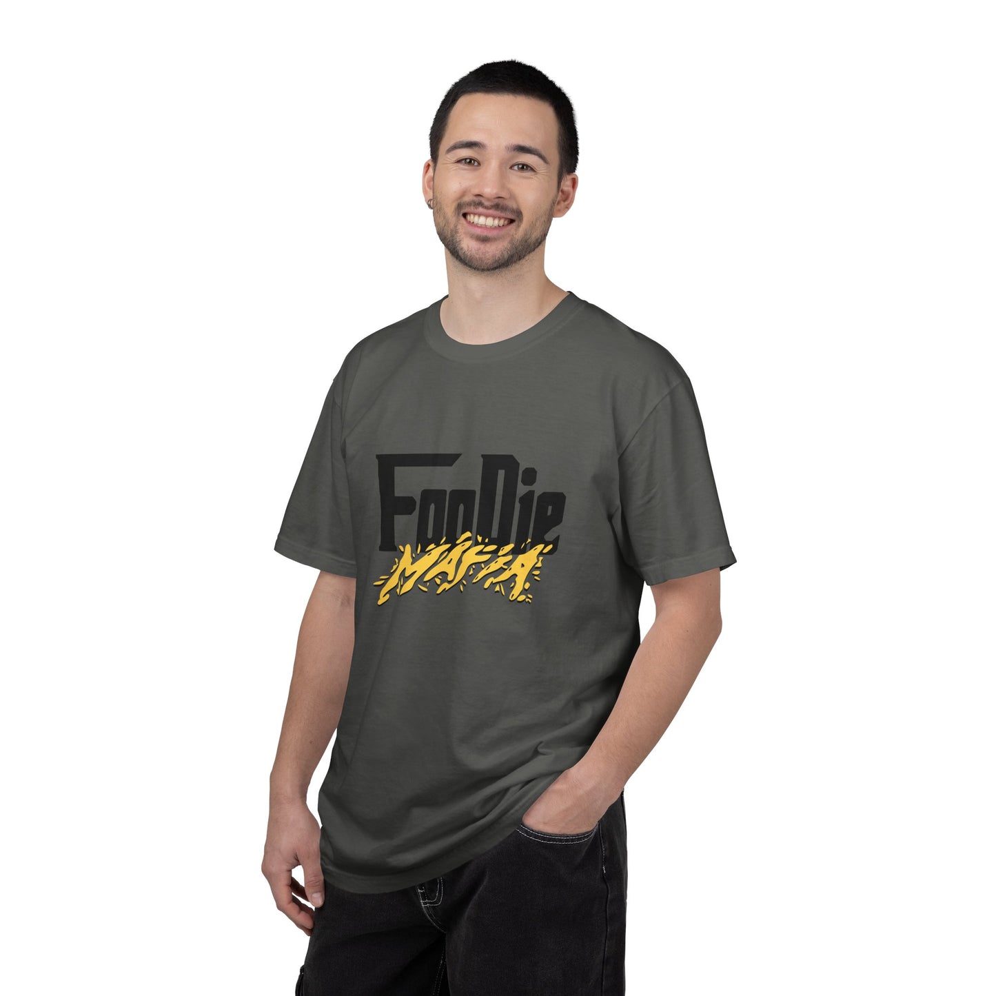 L.O.E.F Foodie Mafia Tee-Shirt (Mustard)