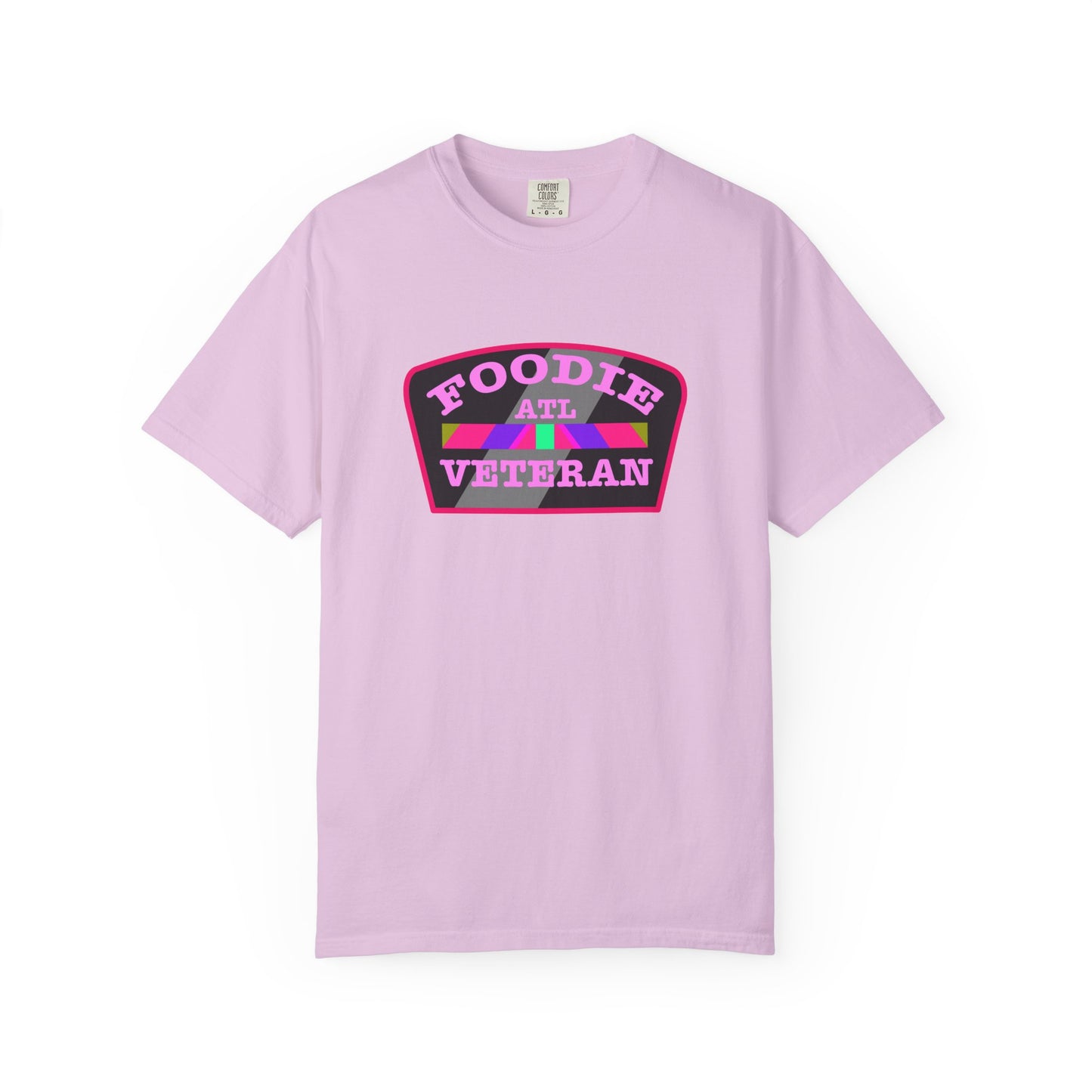 L.O.E.F Foodie Veteran ATL Unisex Tee Shirt (Pink)