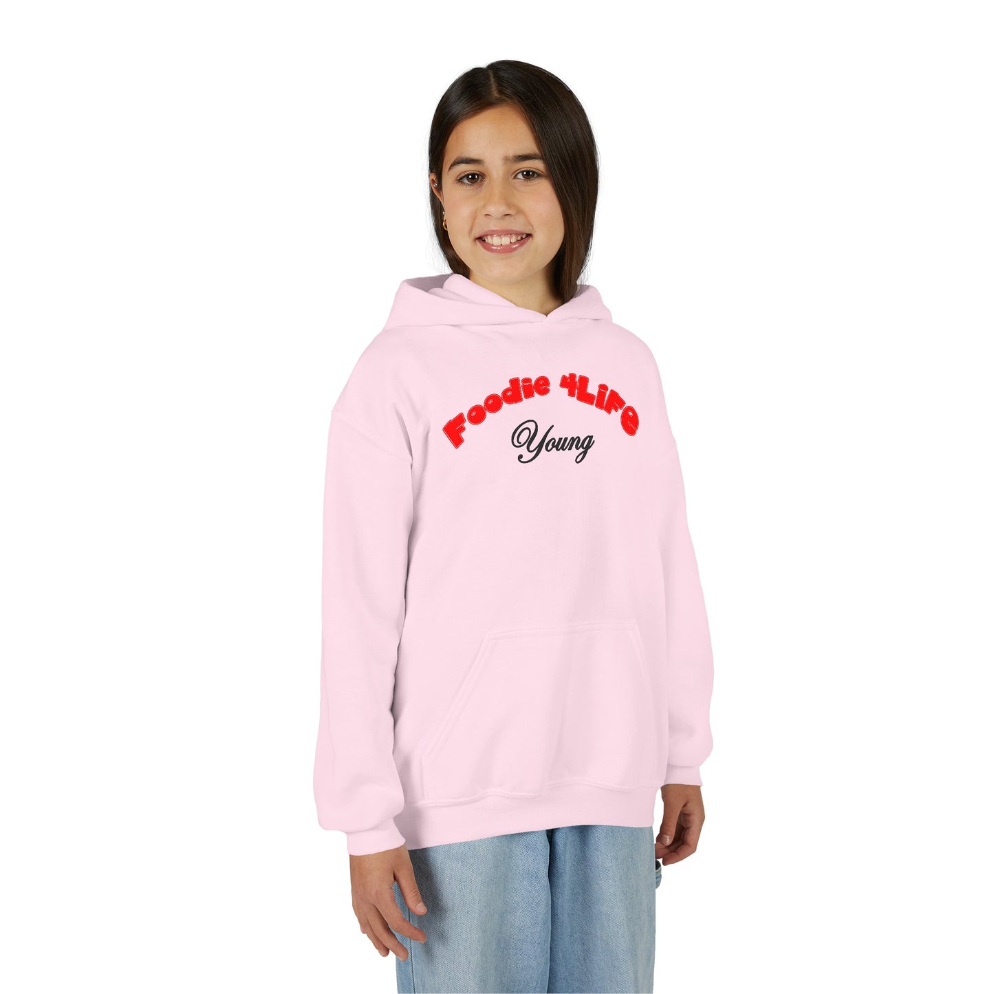 L.O.E.F Foodie 4Life Young Hoodie (Fiery Red)