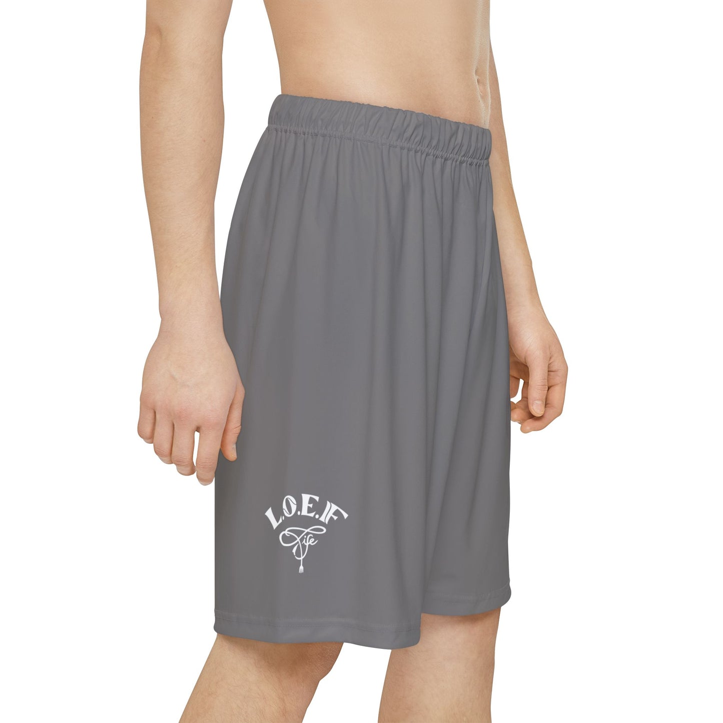 L.O.E.F Oxtail Mafia Men Athletic Shorts