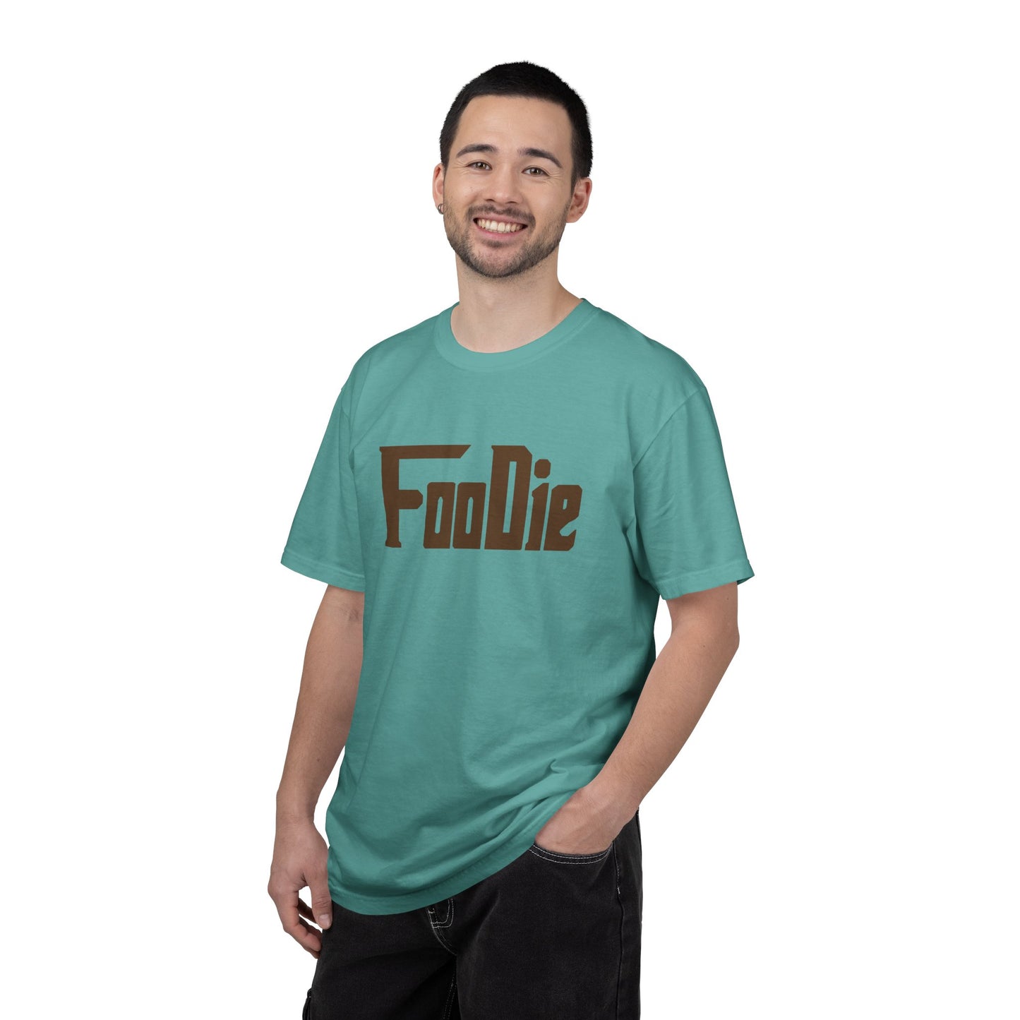 L.O.E.F Foodie Unisex Tee Shirt (Dark Brown)
