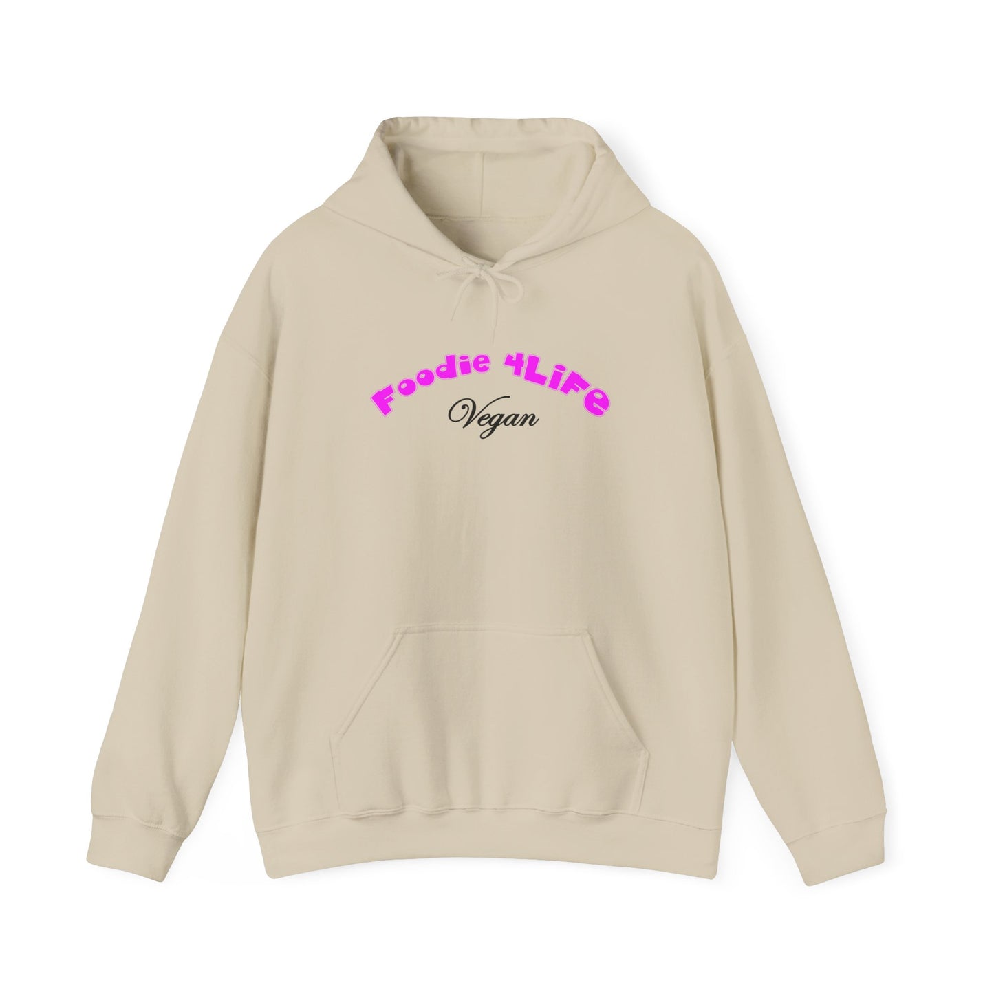 L.O.E.F Foodie 4Life Vegan Hoodie (Fuchsia)