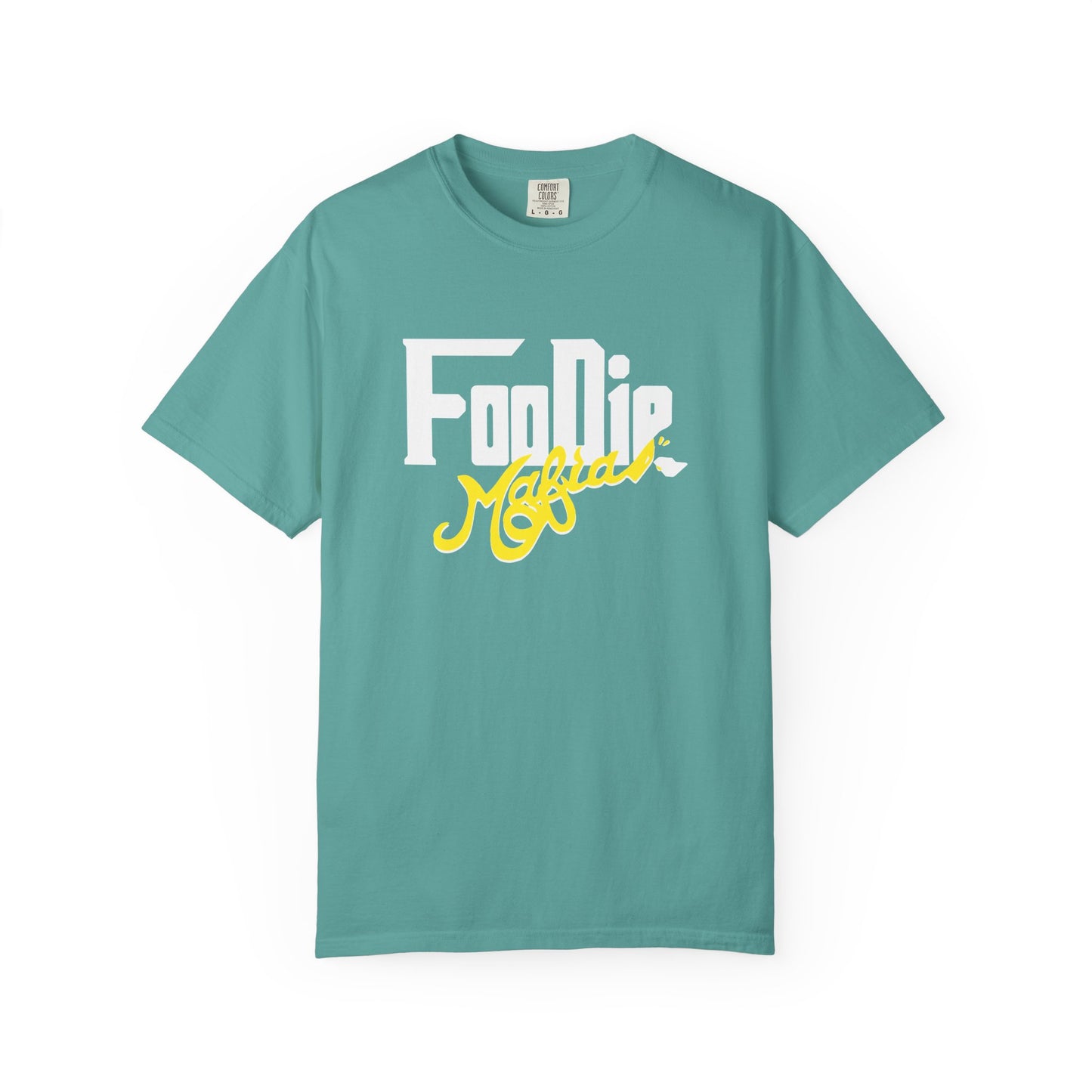 L.O.E.F Foodie Mafia Unisex Tee Shirt  (Yellow)