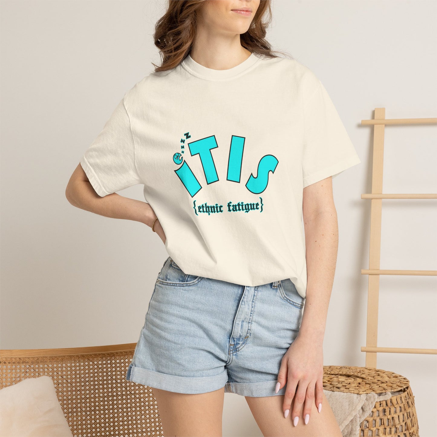 L.O.E.F ITIS Unisex Tee shirt (Blue)