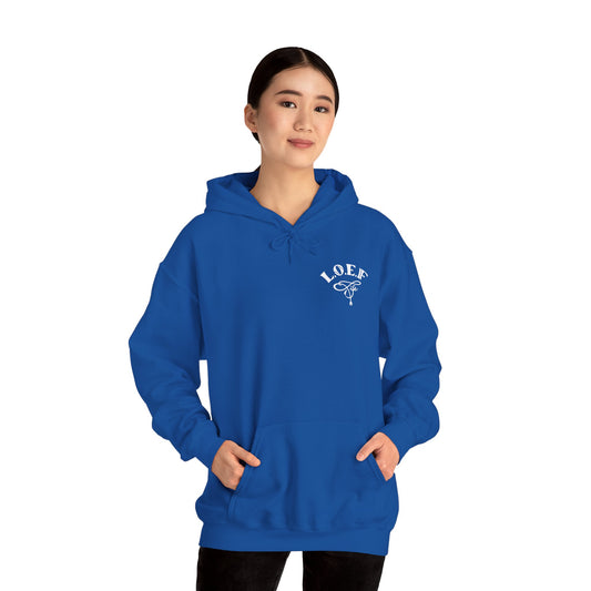 L.O.E.F Foodie 4Life Certified Hoodie (Sky Blue)