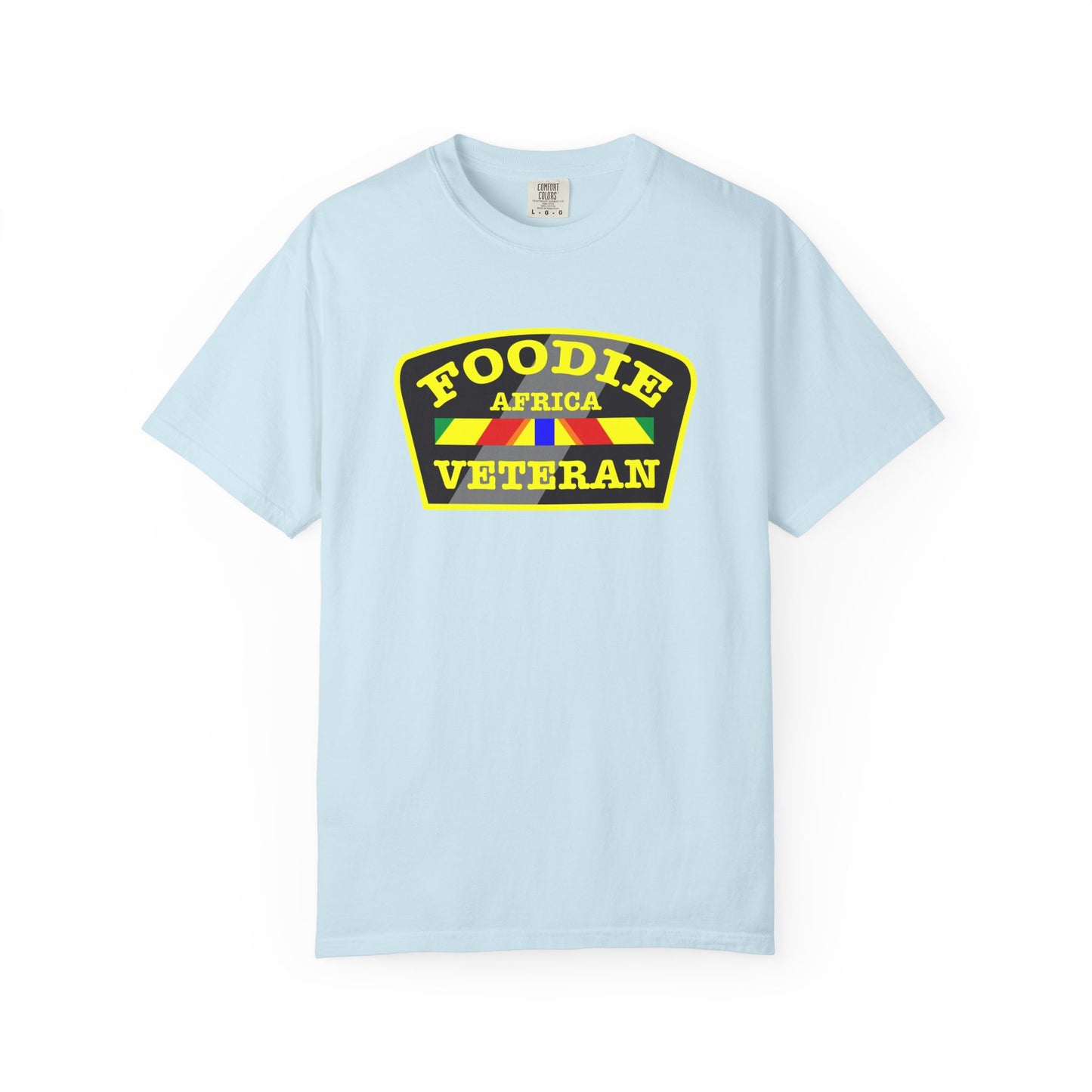 L.O.E.F Foodie Veteran AFRICA Unisex Tee Shirt (Yellow)