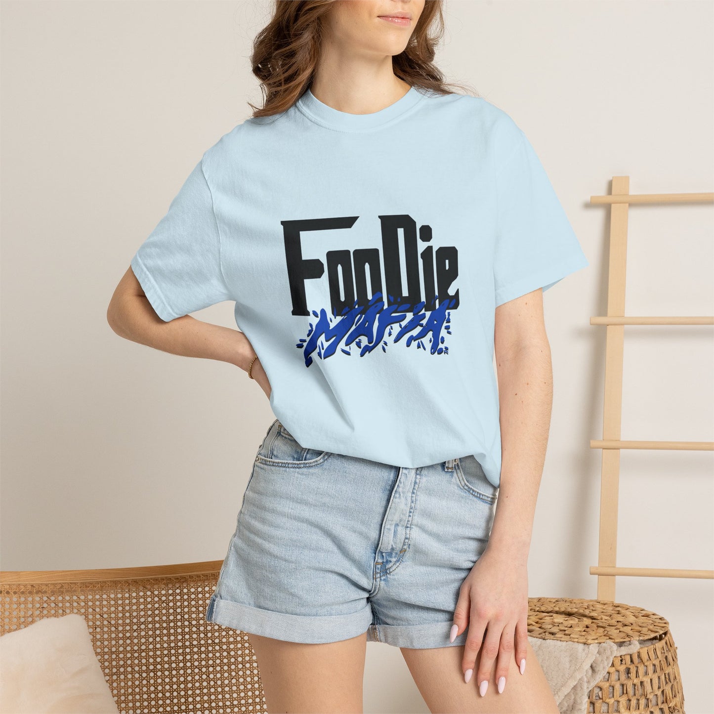L.O.E.F Foodie Mafia Tee Shirt (Cobalt Blue)