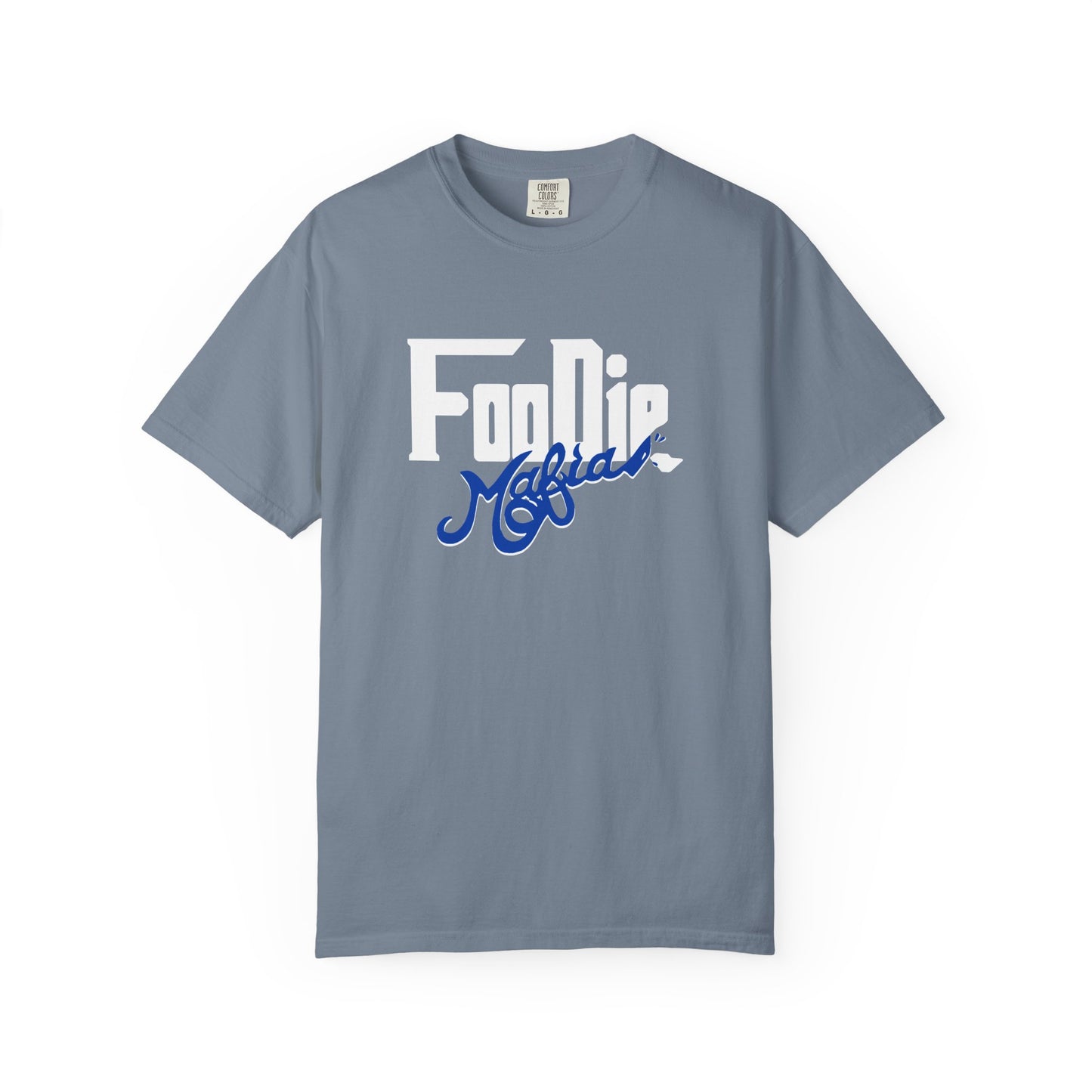 L.O.E.F Foodie Mafia Unisex Tee Shirt  (Dark Blue)