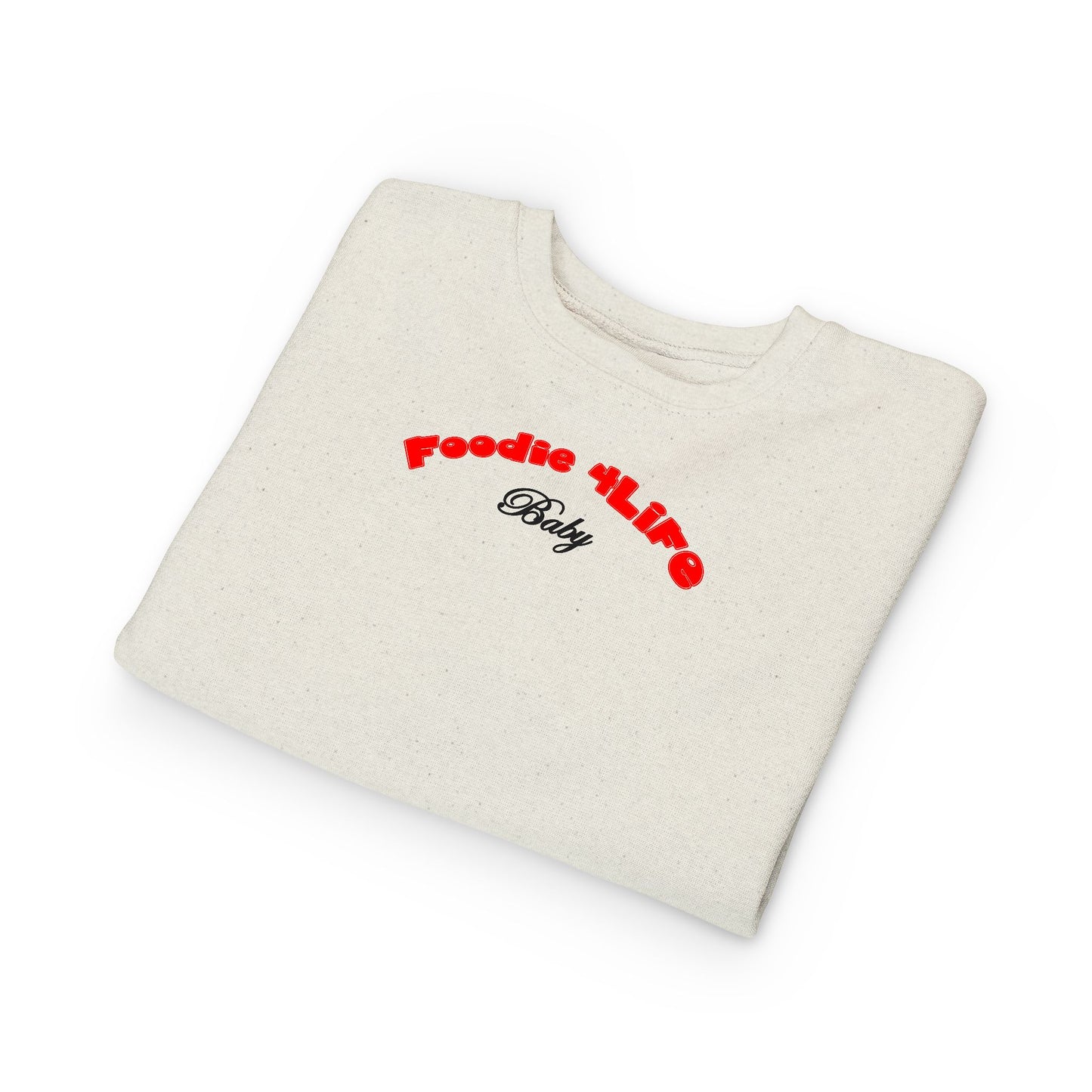 L.O.E.F Foodie 4Life Baby Sweatshirt  (Fiery Red)