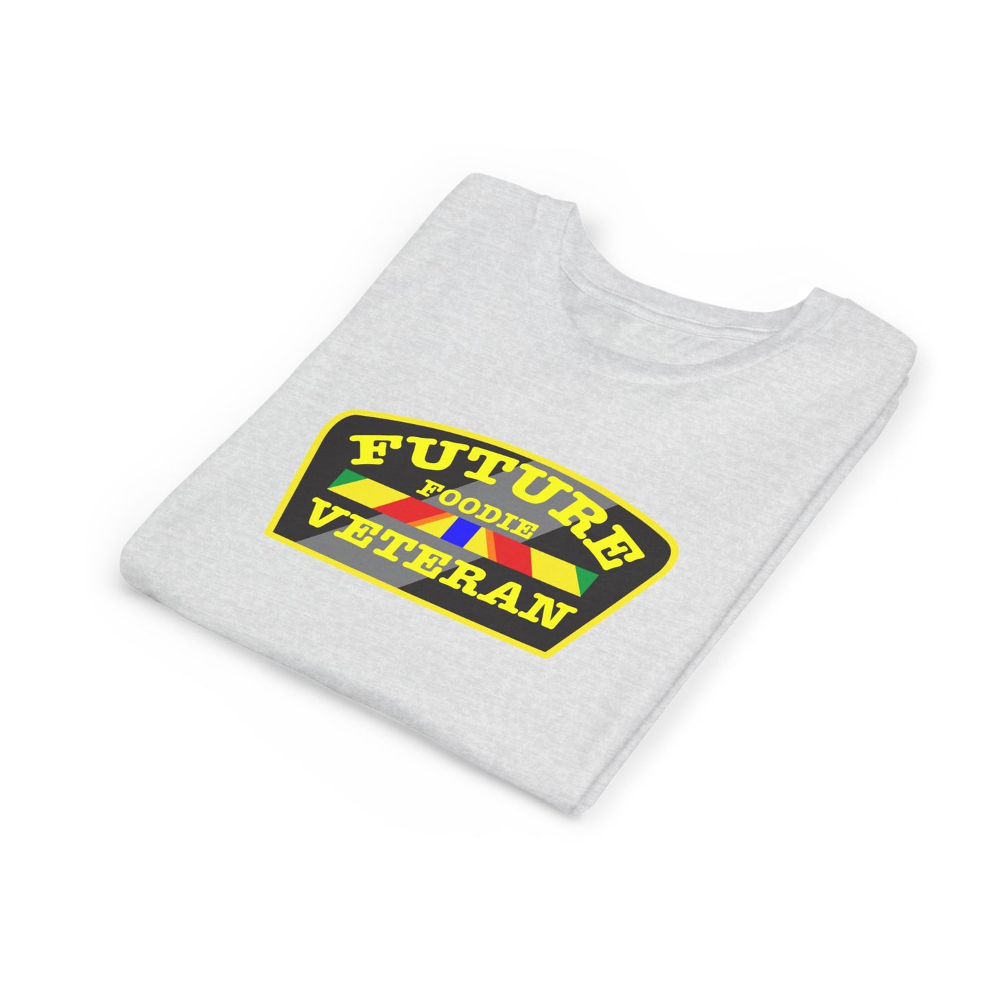 L.O.E.F Future Foodie Veteran Kids Tee Shirt (Yellow)