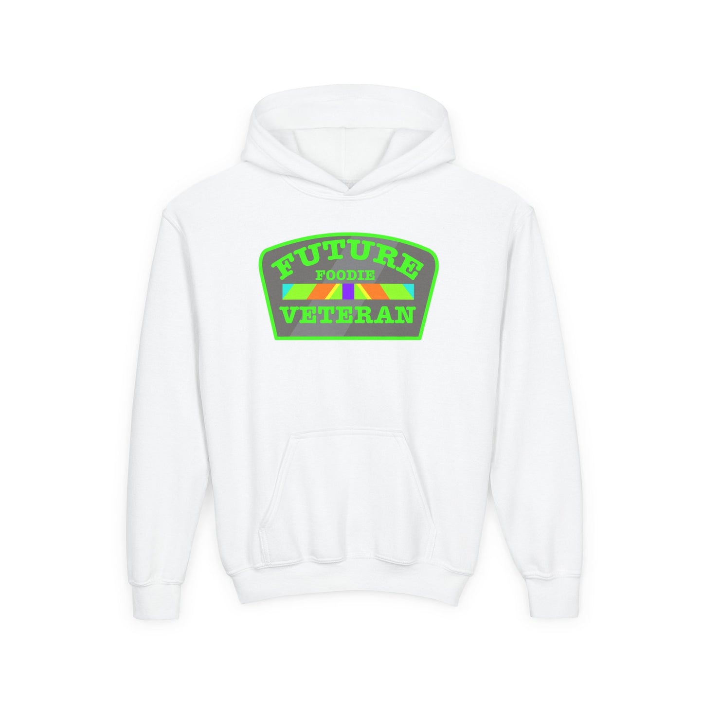 L.O.E.F Future Foodie Veteran Kids Hoodie (Neon Green)