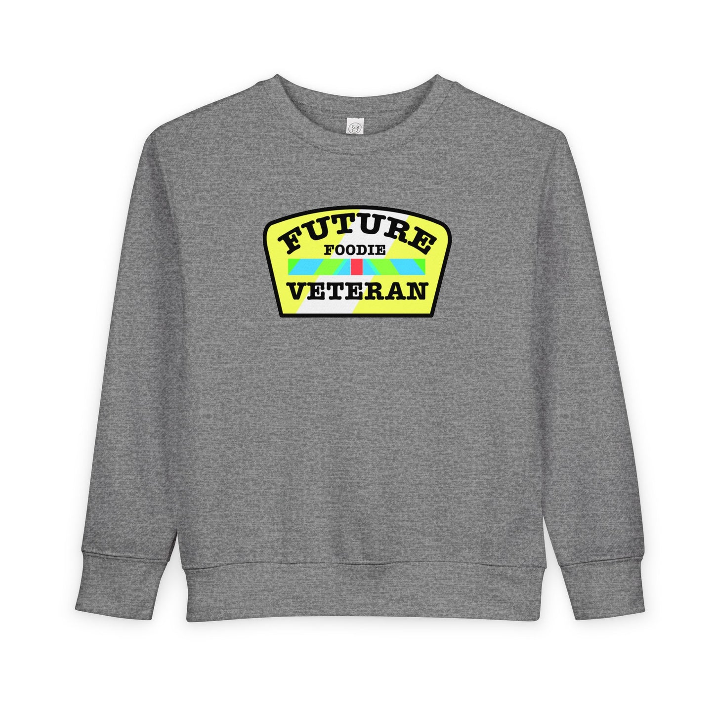 L.O.E.F Future Foodie Veteran Baby Sweatshirt (Yellow and Black)