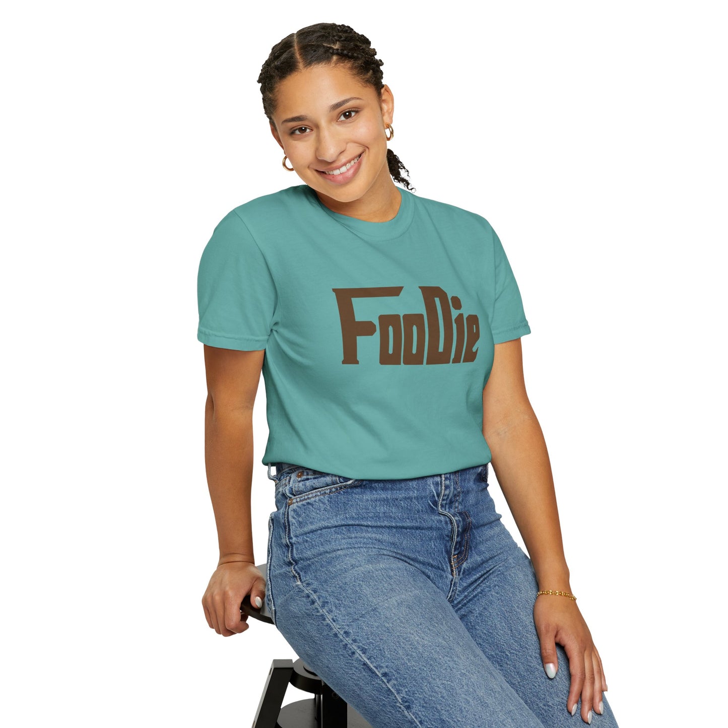 L.O.E.F Foodie Unisex Tee Shirt (Dark Brown)