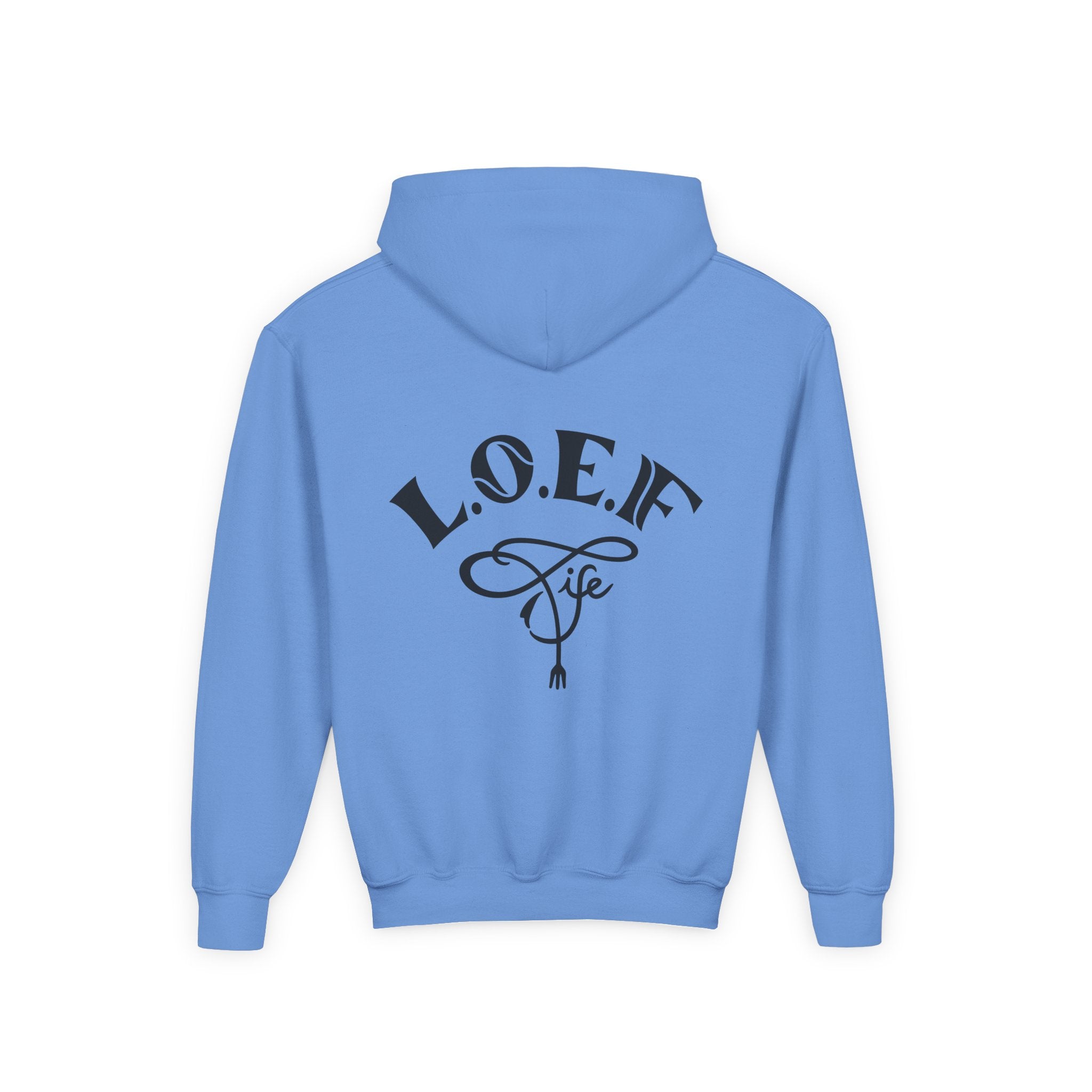 L.O.E.F Foodie 4Life Young Hoodie (Fiery Red)