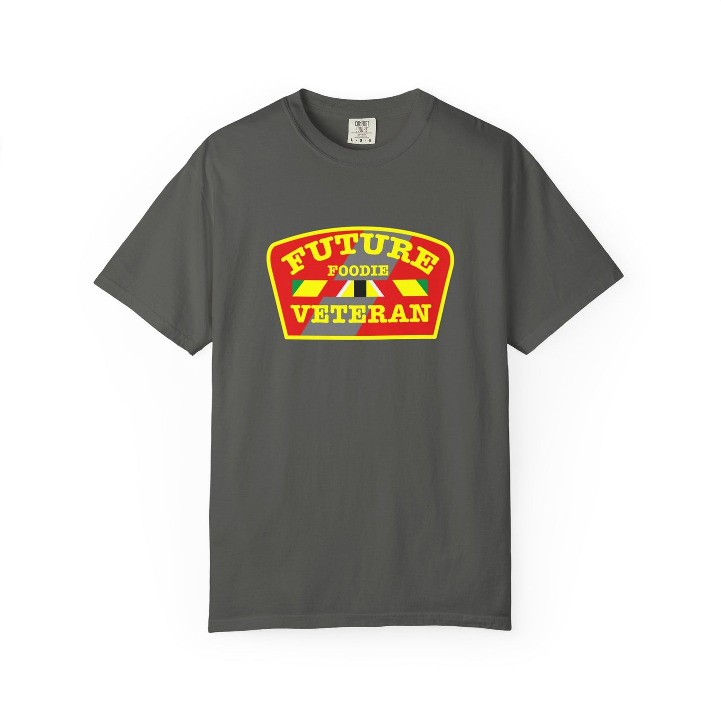 L.O.E.F Future Foodie Veteran Unisex Tee Shirt (Yellow)