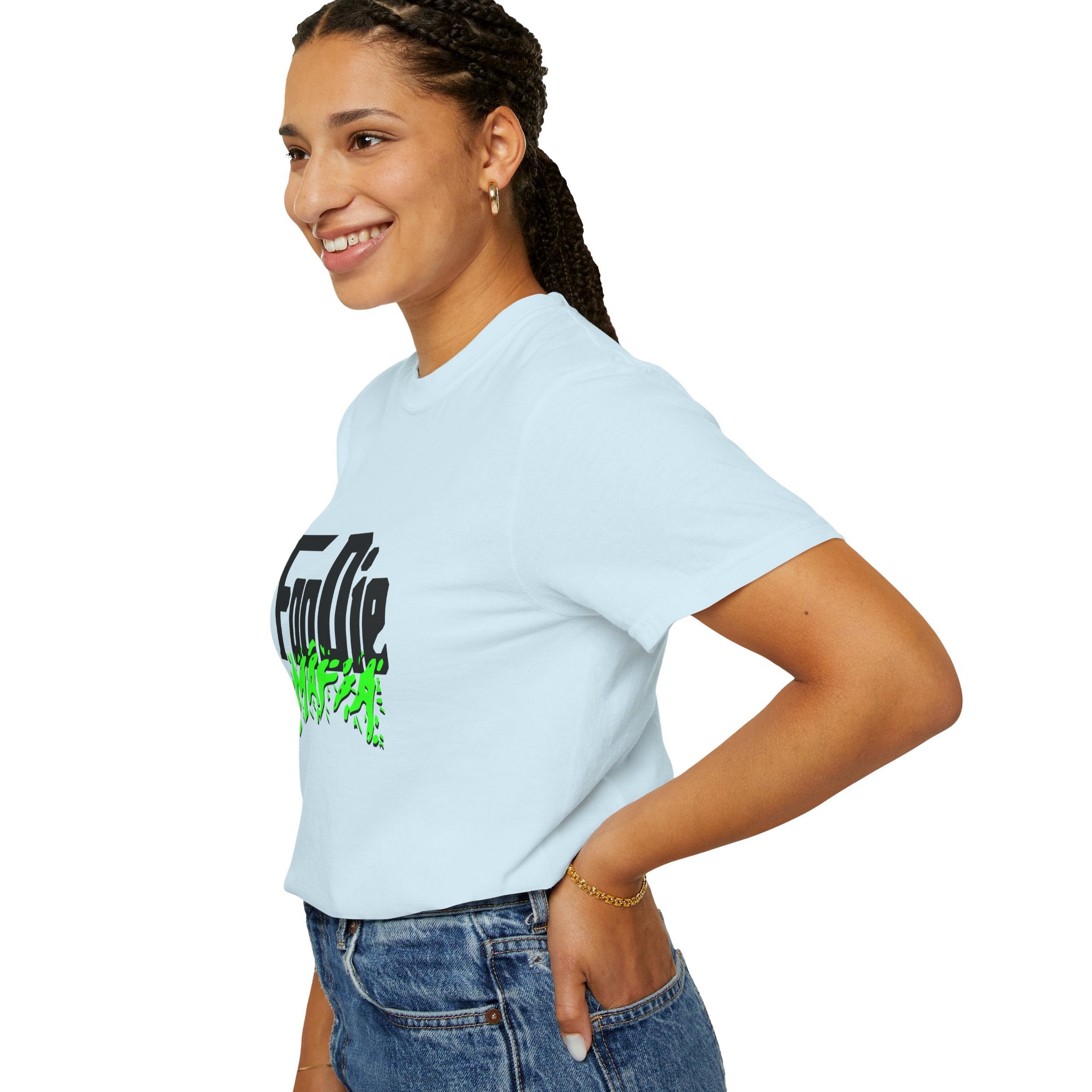 L.O.E.F Foodie Mafia Tee Shirt (Neon Green)