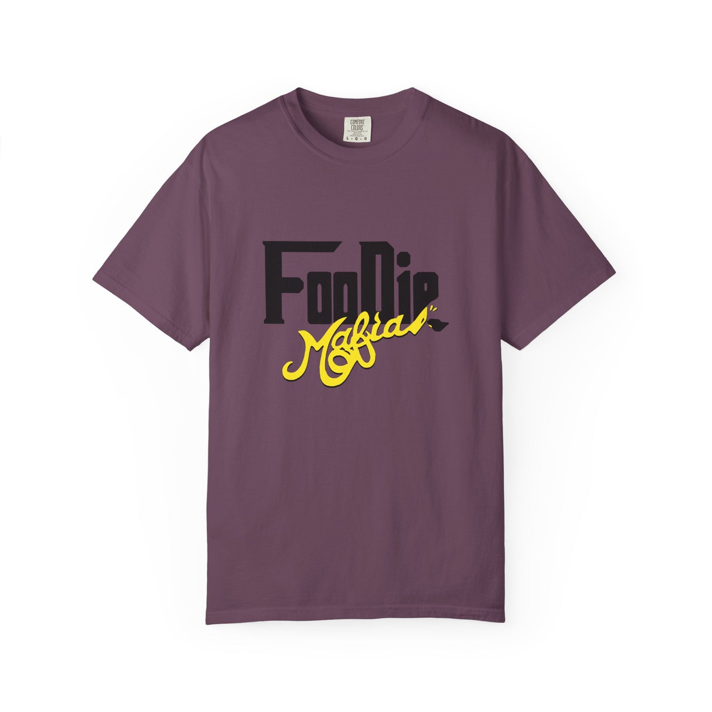 L.O.E.F Foodie Mafia Unisex Tee shirt (Bright Yellow)
