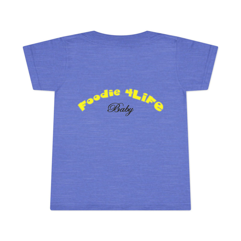 L.O.E.F Foodie 4Life Baby Tee Shirt (Flourescent Yellow)