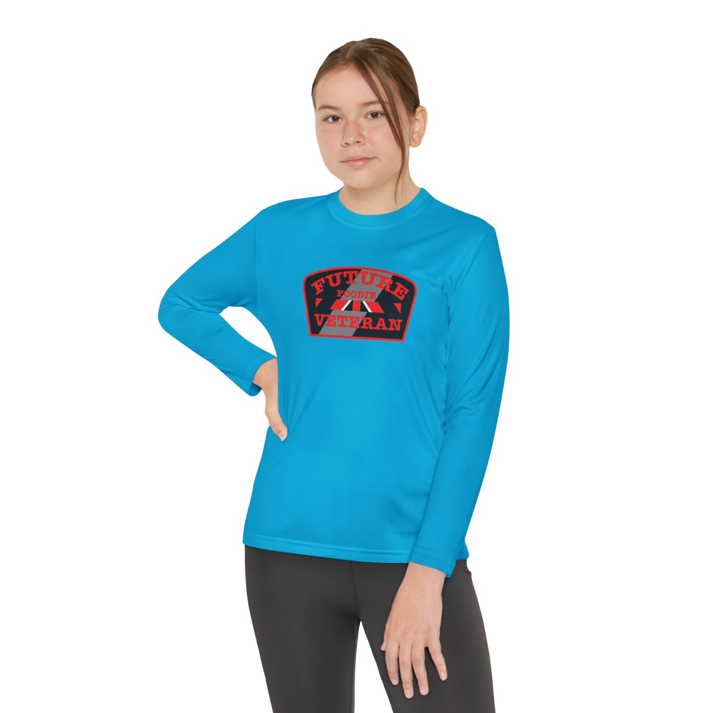 L.O.E.F Future Foodie Veteran Youth Long Sleeve Tee (Red)