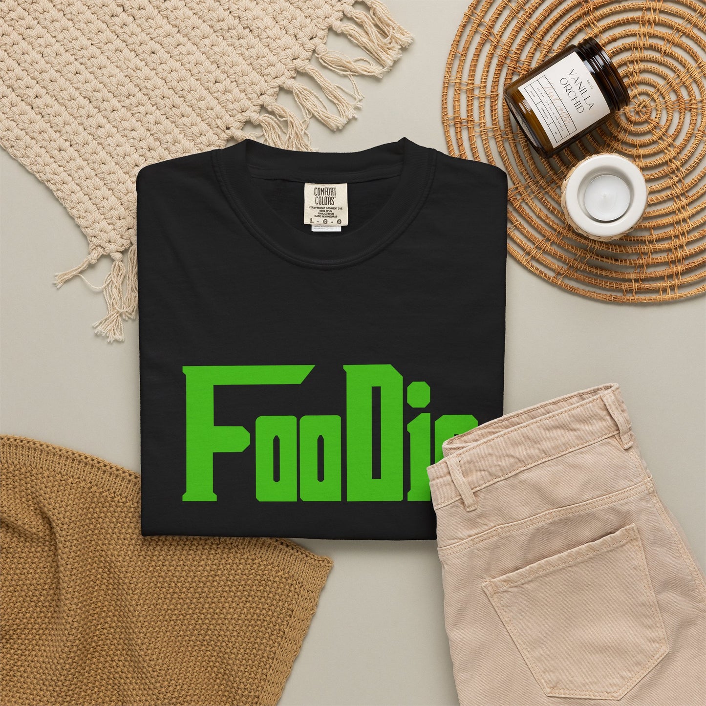 L.O.E.F Foodie Unisex Tee Shirt (Kelly Green)