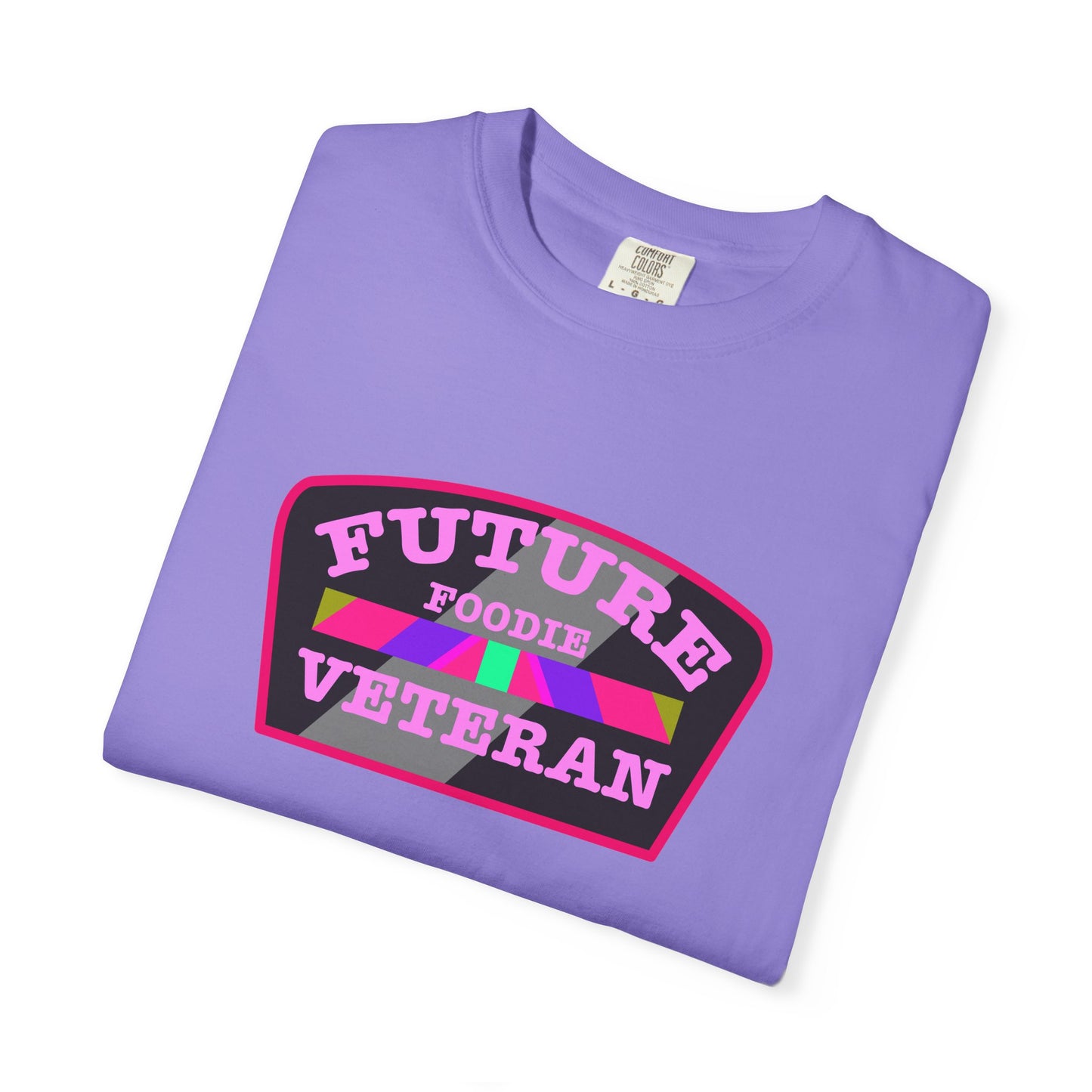 L.O.E.F Future Foodie Veteran Unisex Tee Shirt (Pink)