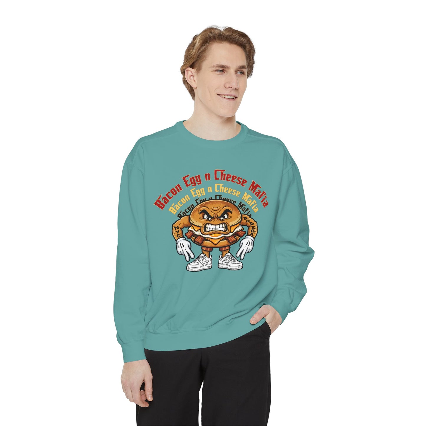 L.O.E.F Bacon Egg n Cheese Mafia Sweatshirt