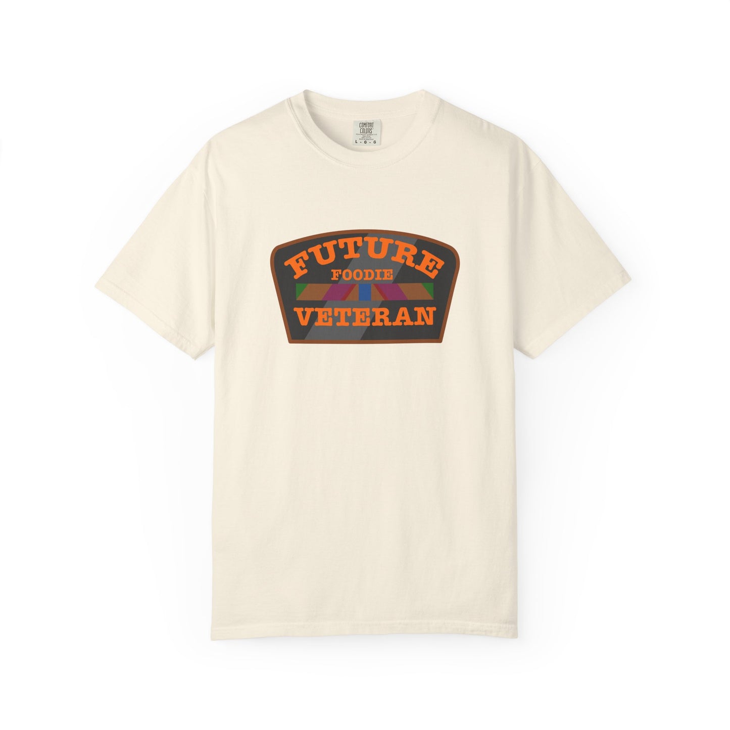 L.O.E.F Future Foodie Veteran Unisex Tee Shirt (Orange)