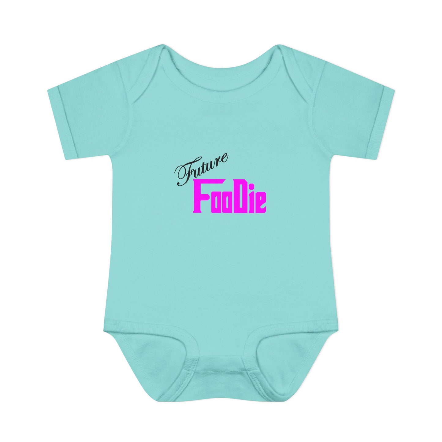 L.O.E.F Future Foodie Toddler Bodysuit (Fuchsia)