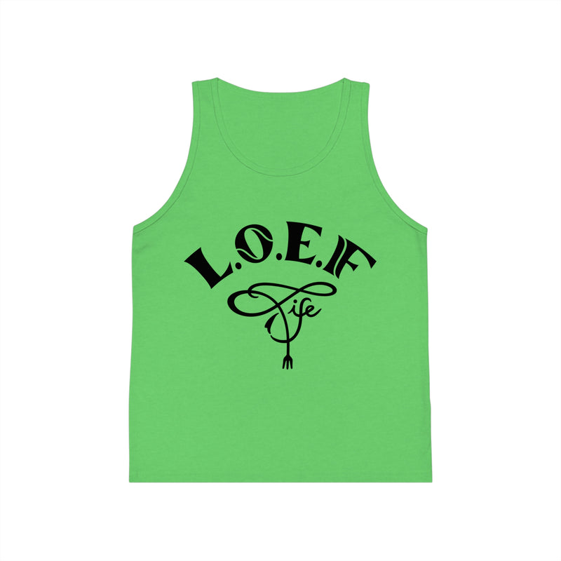 L.O.E.F Kid's Tank Top (Black)