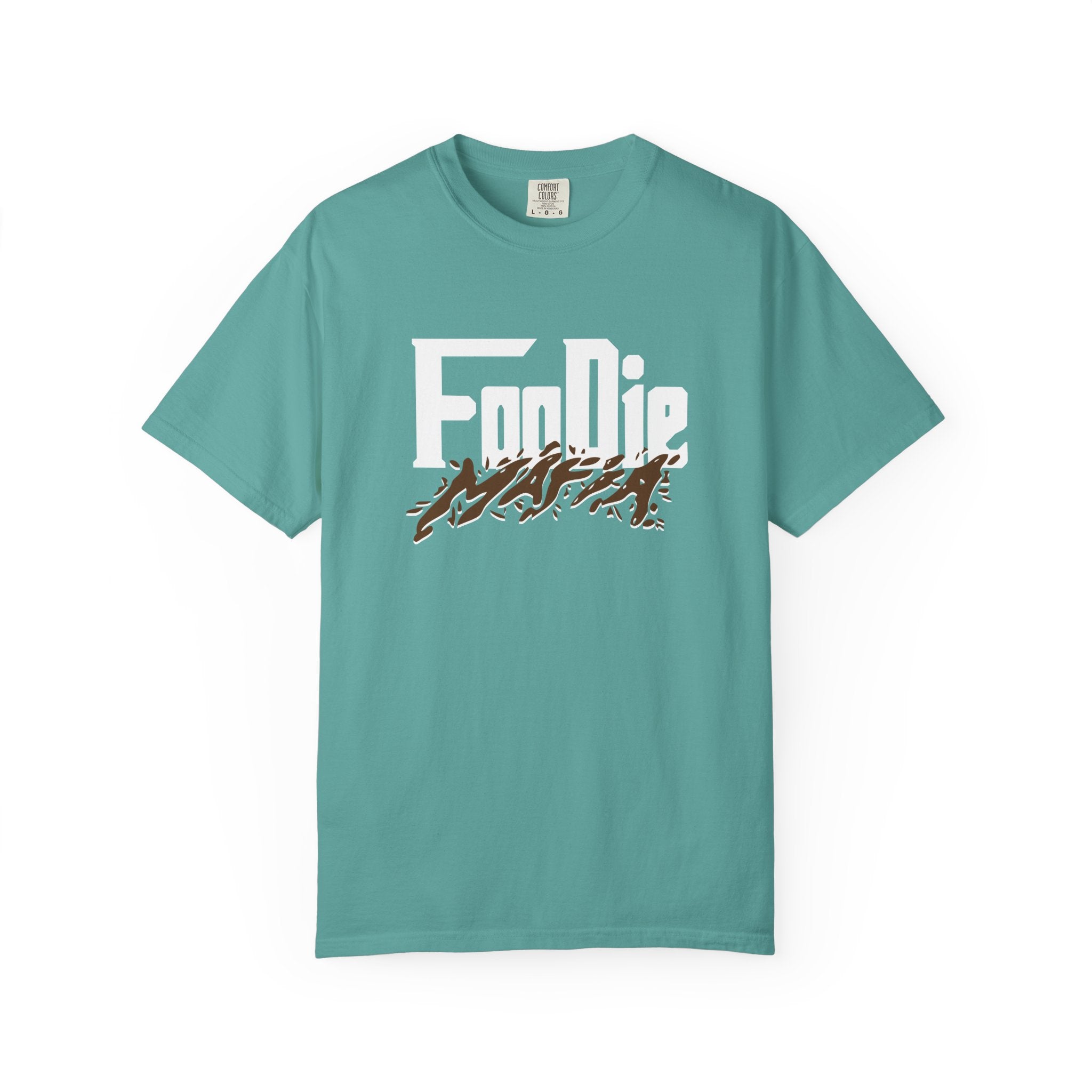 L.O.E.F Foodie Mafia Unisex Tee Shirt  (Brown)