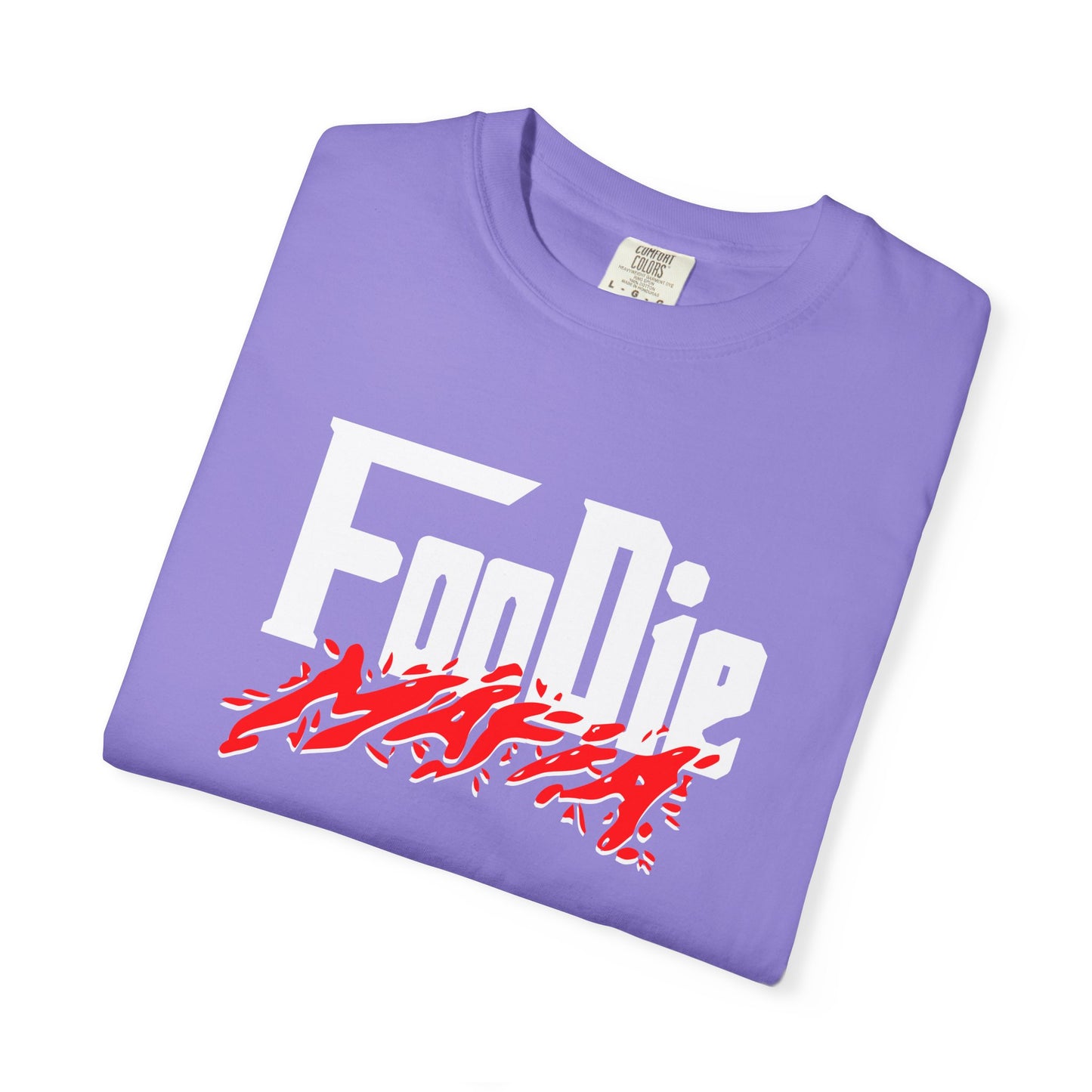L.O.E.F Foodie Mafia Unisex Tee Shirt  (Red)