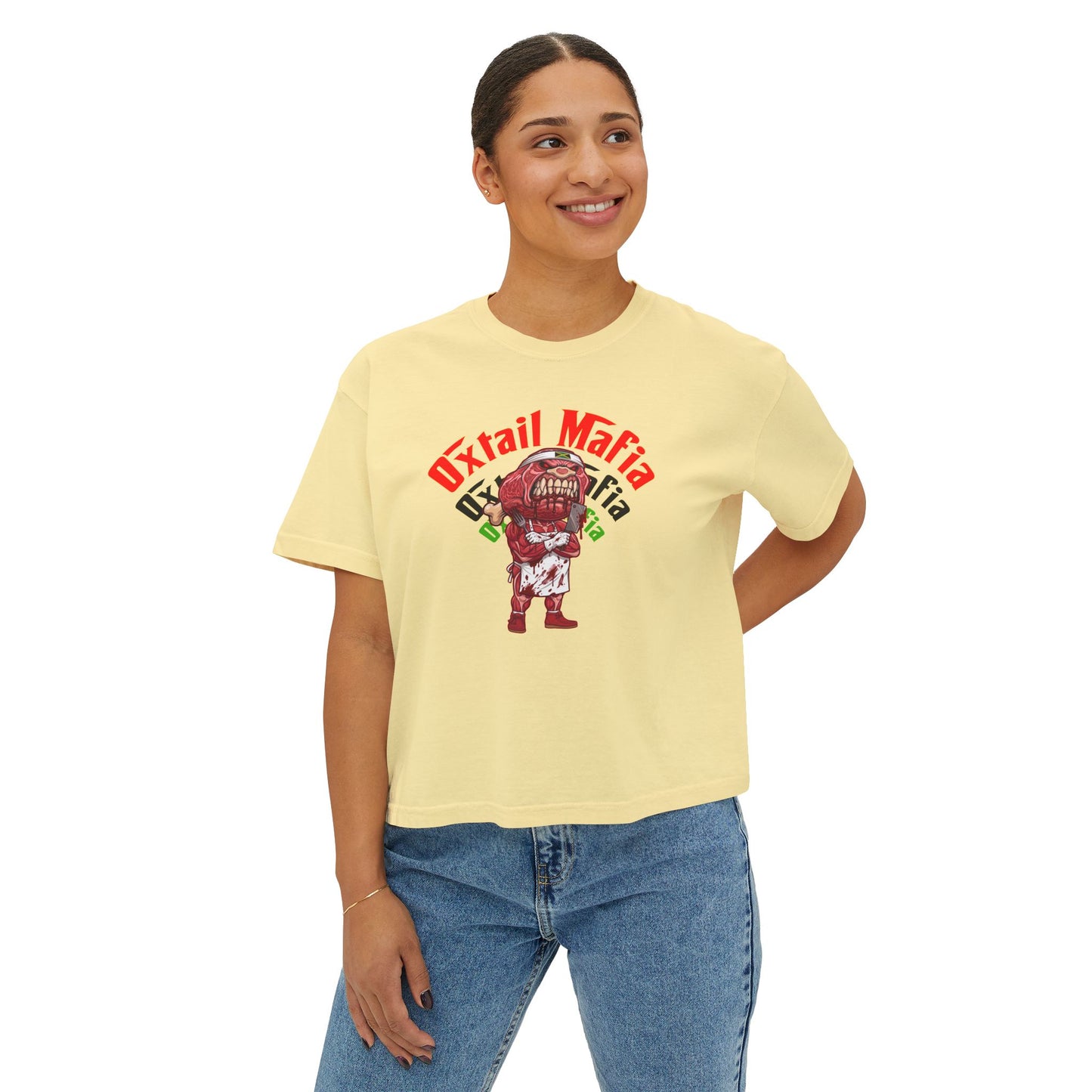 L.O.E.F Oxtail Mafia Boxy Tee